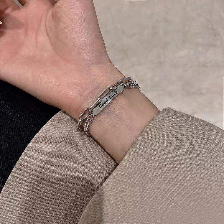 Jewelry Dark Bracelet Y2K Punk Chain Gotch Bracelets Chains Size ONE SIZE - 1 Thumbnail