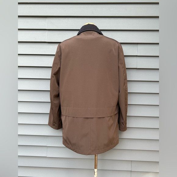 Daniel Hechter Daniel Hechter Paris Mens Brown Wool Lined Field Jacket~M~ Size US M / EU 48-50 / 2 - 6 Thumbnail