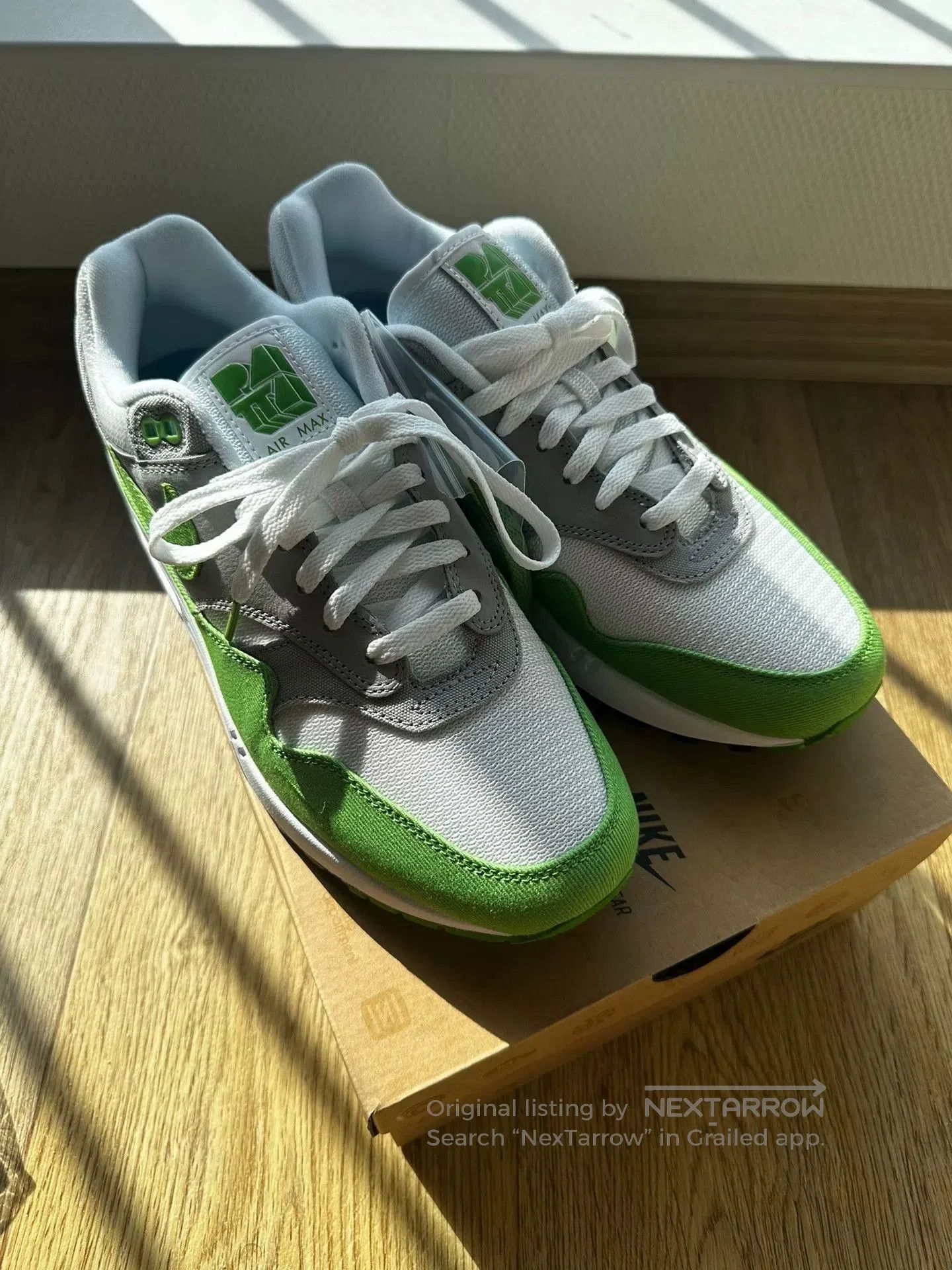 Nike Nike Patta 20th Airmax White Green. Size US 10 / EU 43 - 2 Thumbnail