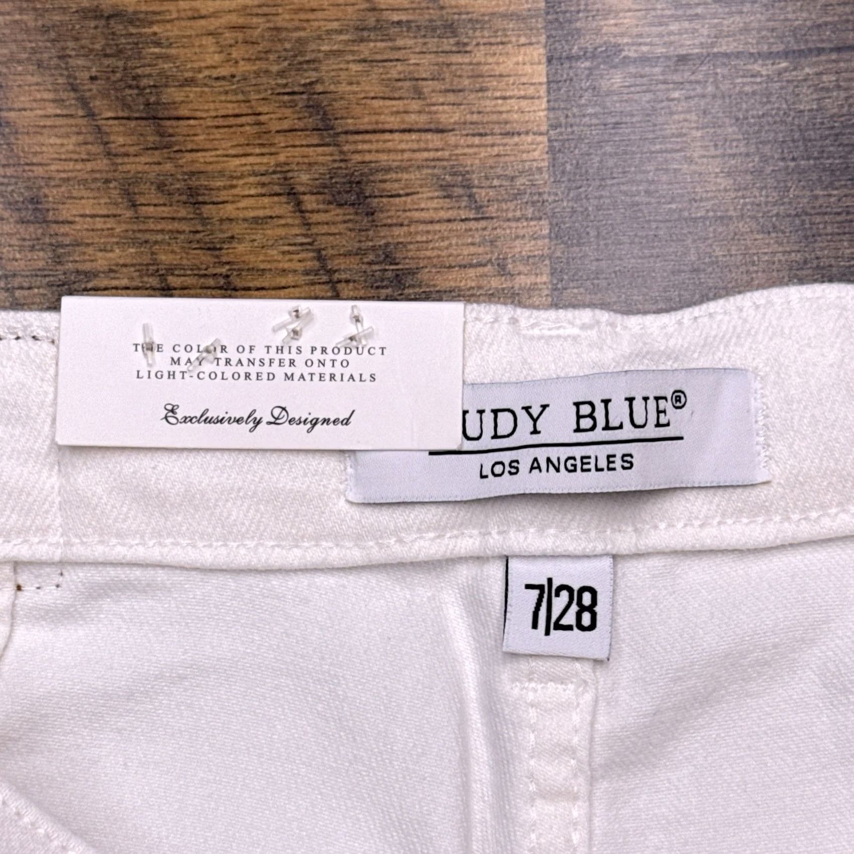 Vintage Judy Blue High Waist Jeans Womens 7 / 28 Patch Pocket Drawstring JB88812 New Size 28" / US 6 / IT 42 - 6 Thumbnail