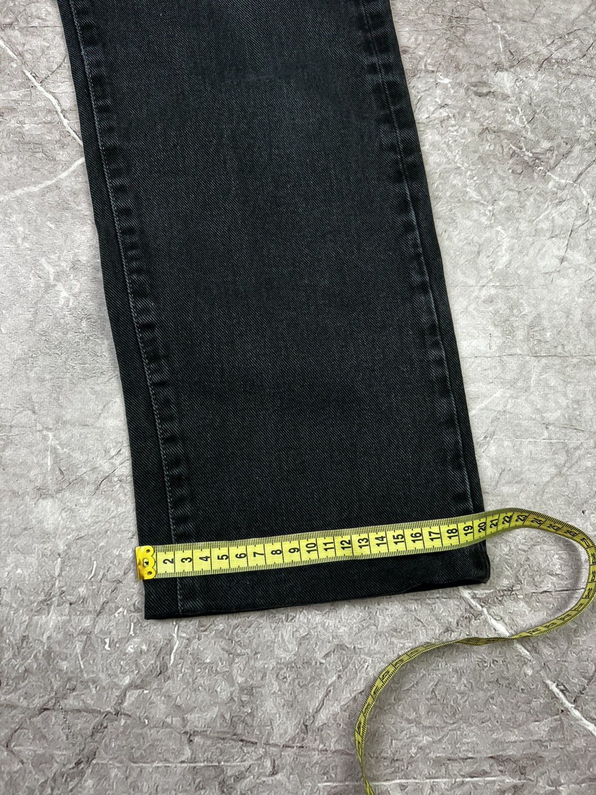 Diesel Pants Diesel Vintage Black Jeans Denim Luxury Y2k Baggy Fit Size US 30 / EU 46 - 4 Thumbnail
