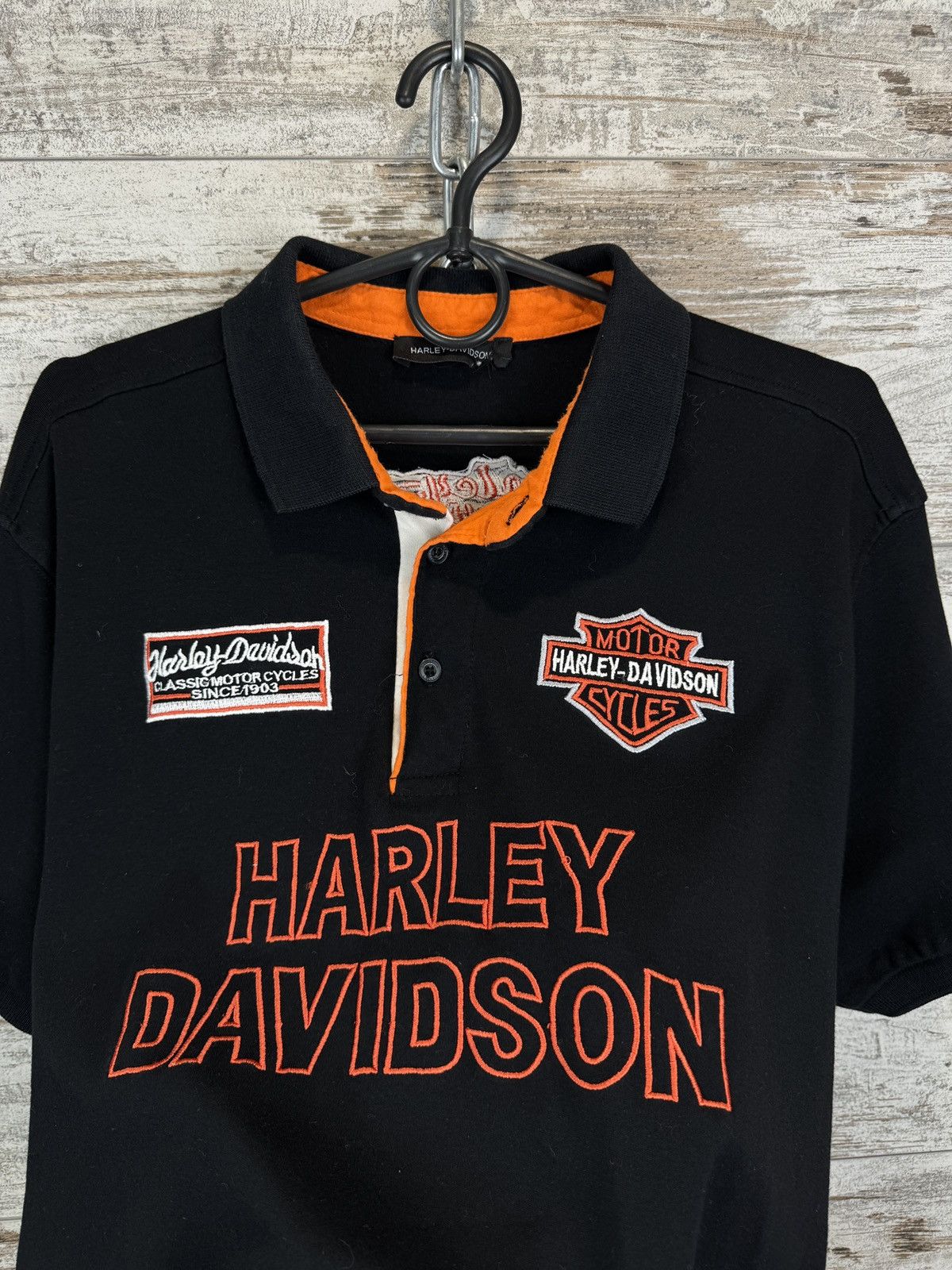 Harley Davidson × Vintage Mens Vintage Harley Davidson T-shirt racing tee size XL Size US XL / EU 56 / 4 - 6 Thumbnail