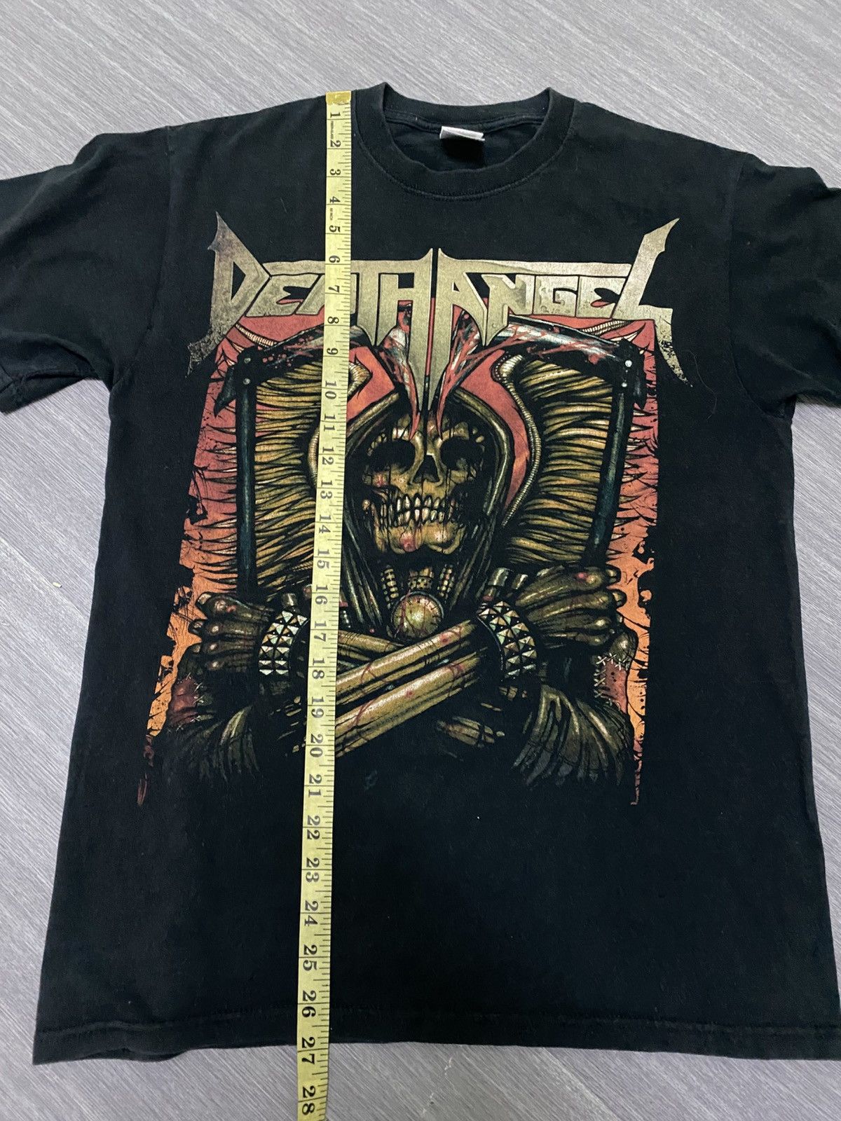 Band Tees × Vintage Death Angel American Thrash Metal Band Shirt Size US M / EU 48-50 / 2 - 9 Thumbnail