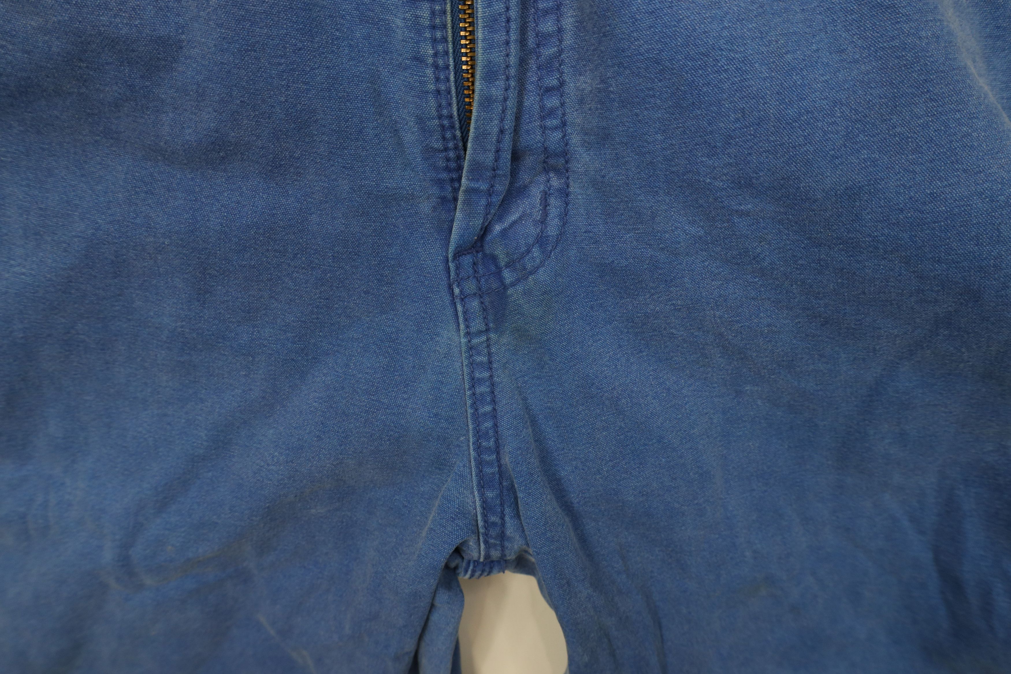 Vintage Vintage 90s Y2K Streetwear Stonewash Baggy Dungaree Shorts Size US 31 - 6 Thumbnail