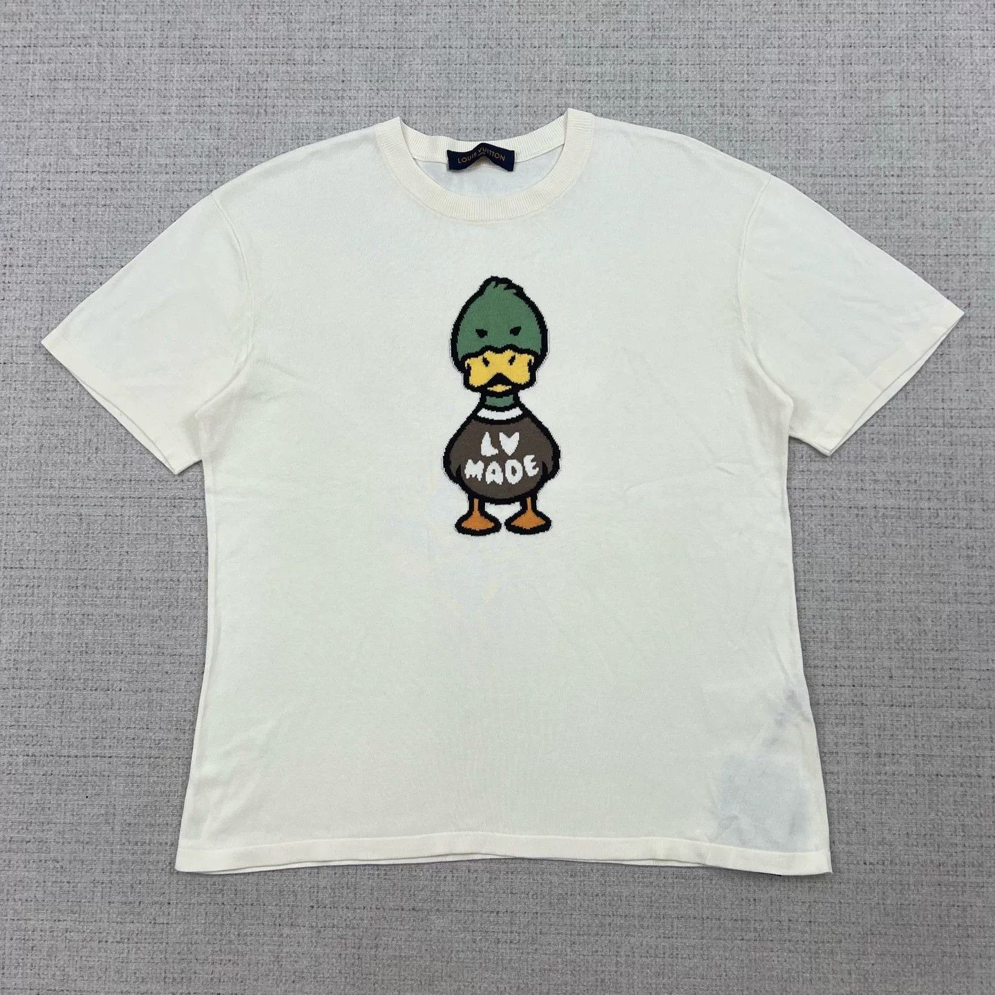 Louis Vuitton Louis Vuitton x Nigo2 Duck Logo Tee Size US L / EU 52-54 / 3 - 1 Thumbnail