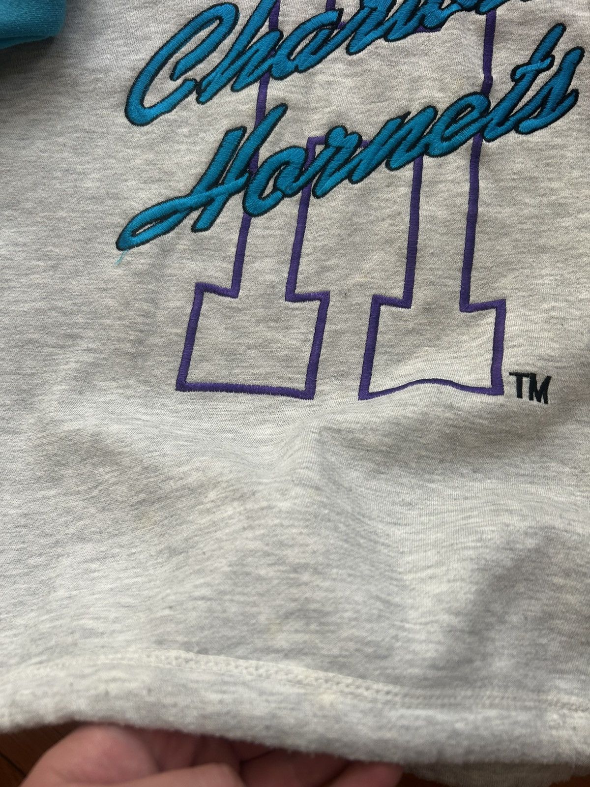Starter Vintage Starter Charlotte Hornets Hoodie super rare 90s nba Size US M / EU 48-50 / 2 - 10 Thumbnail