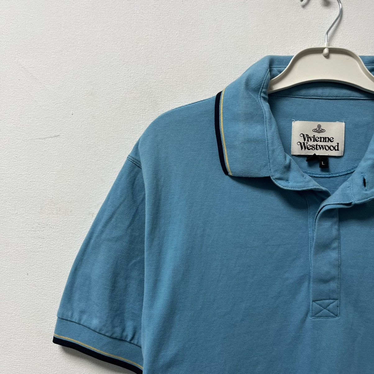 Vivienne Westwood Vivienne Westwood Polo T-Shirt Rare Retro Hype Y2K Size US L / EU 52-54 / 3 - 3 Thumbnail