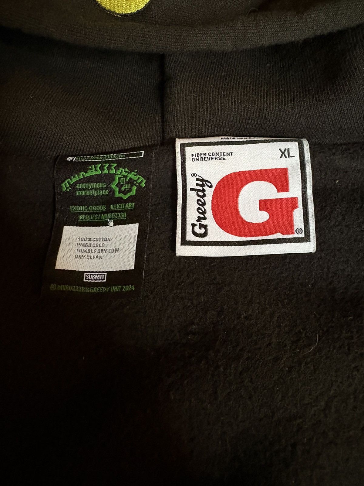 murd333r.fm MURD333R.FM X Greedy Size US XL / EU 56 / 4 - 4 Thumbnail