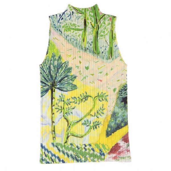 Issey Miyake Issey Miyake Green pleated vest Size XS / US 0-2 / IT 36-38 - 2 Thumbnail