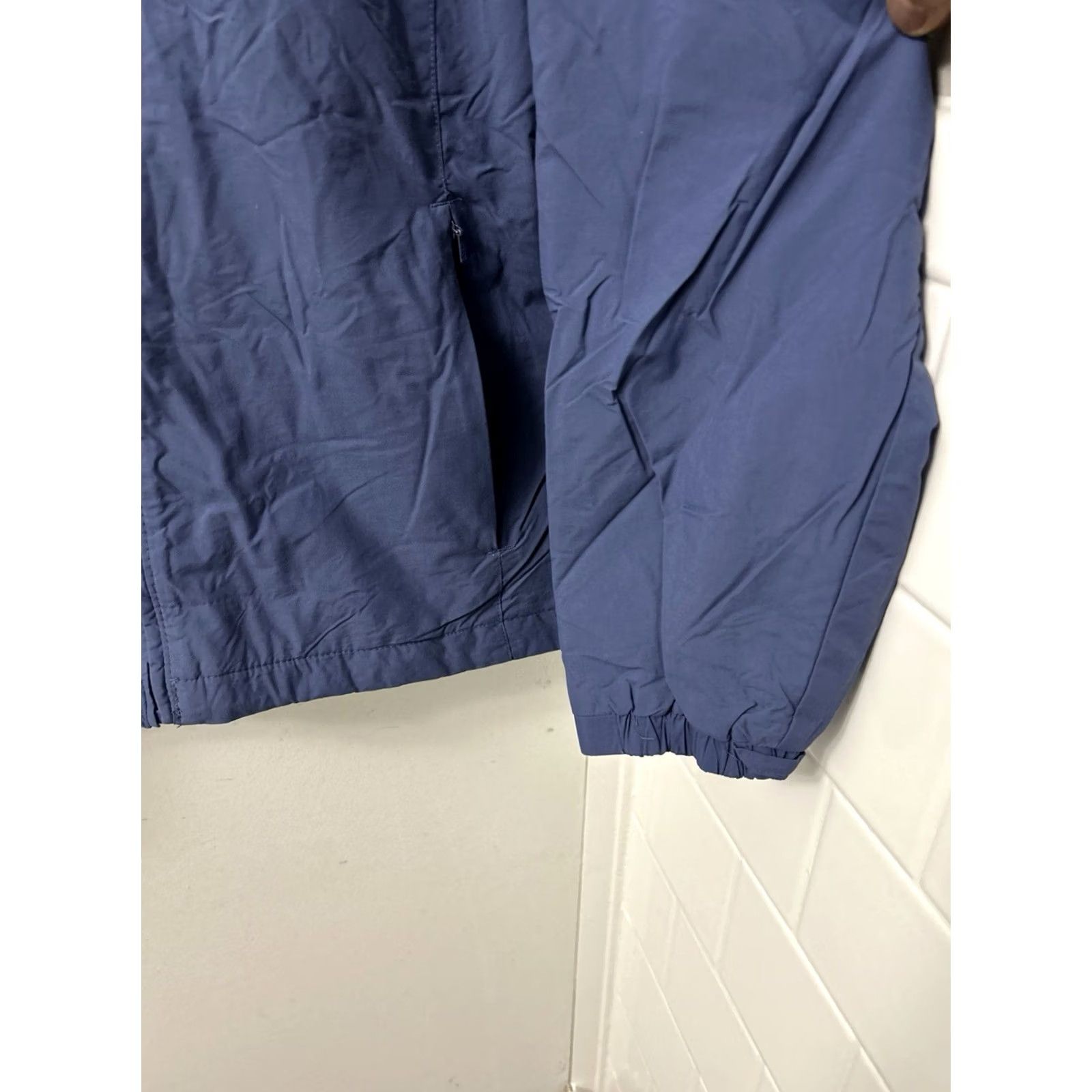 Vintage Columbia Jacket Womens S Blue Lined Full Zip Windproof All Seasons Fleece Lined Pocket Logo L/S Short Vintage No Size S / US 4 / IT 40 - 5 Thumbnail