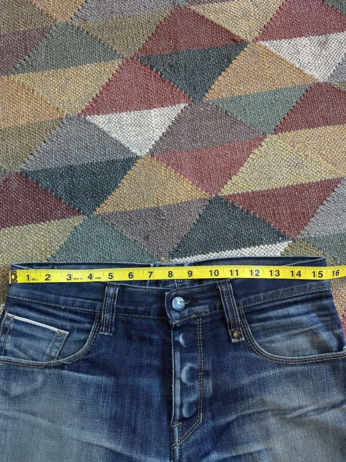 Billabong Vintage Billabong Raw/Selvedge Denim Size US 31 - 4 Thumbnail