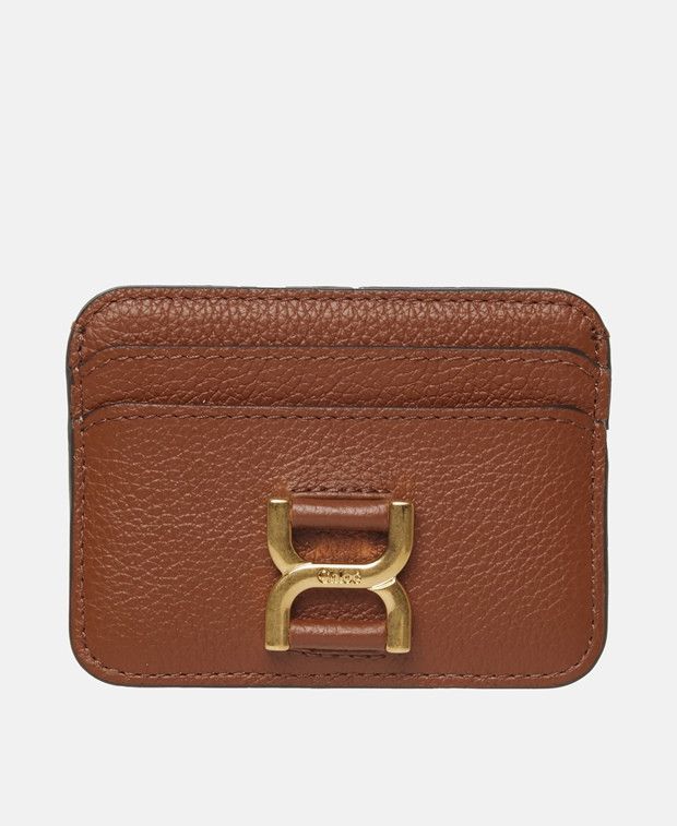 Chloe Leather card holder Size ONE SIZE - 1 Thumbnail