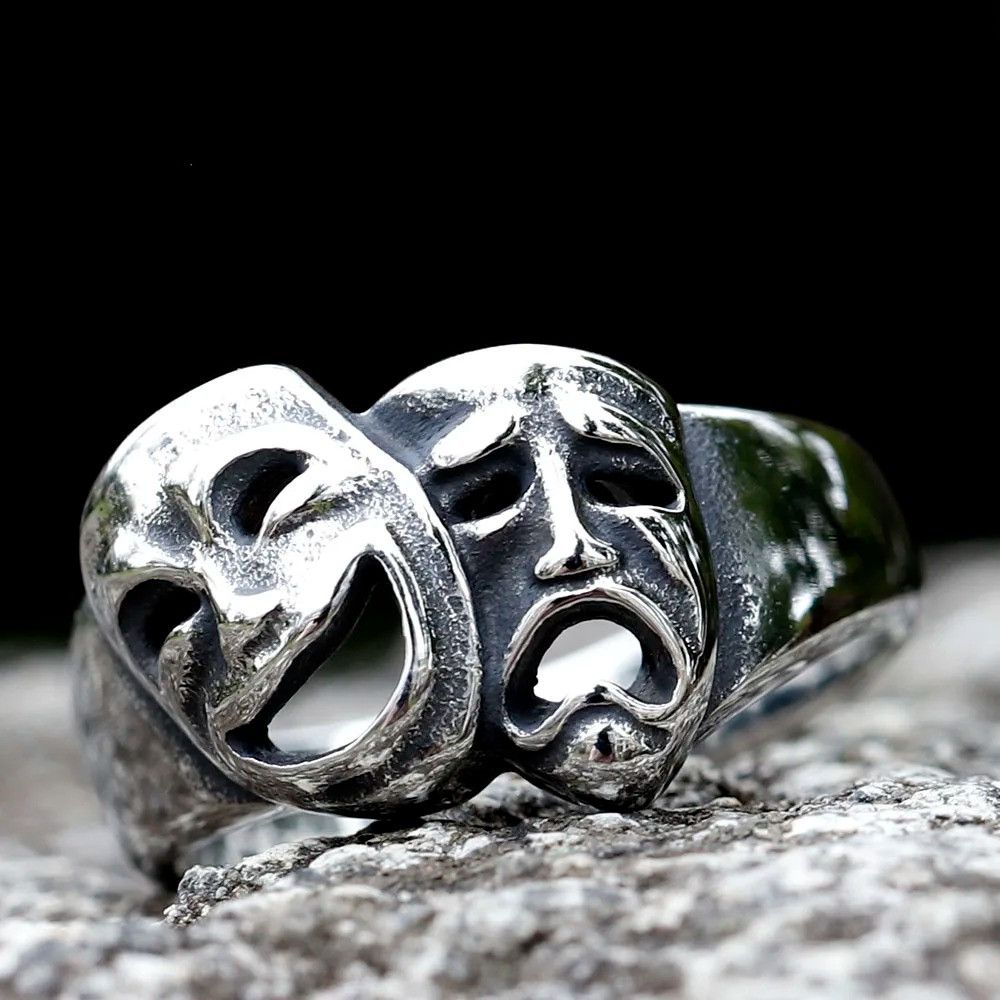 Jewelry Cry and Smile Ring Size ONE SIZE - 2 Thumbnail