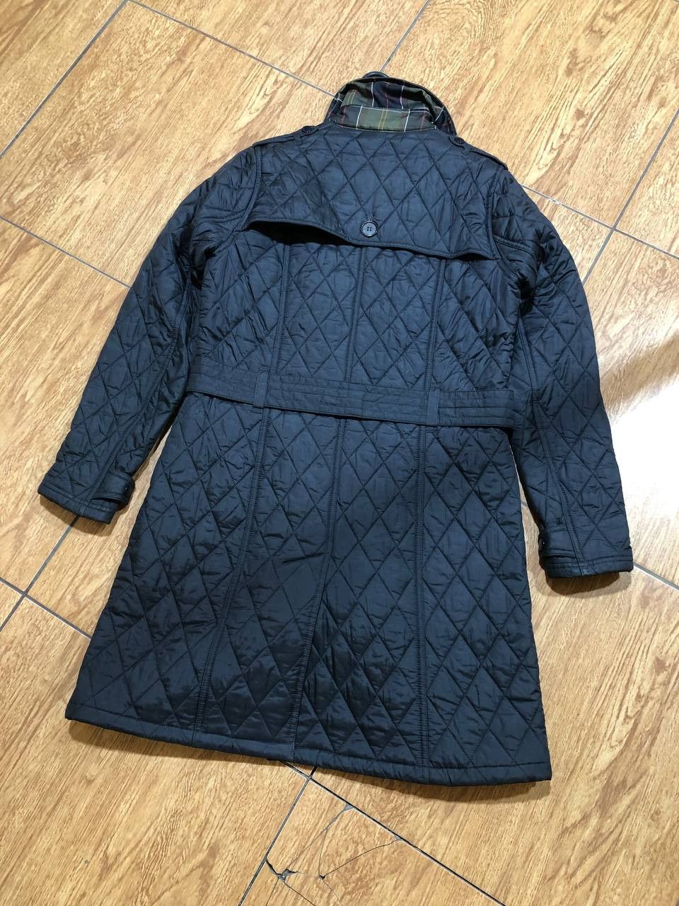 Barbour Barbour Quilted Jacket Coat with Belt Pockets Size M / US 6-8 / IT 42-44 - 12 Thumbnail
