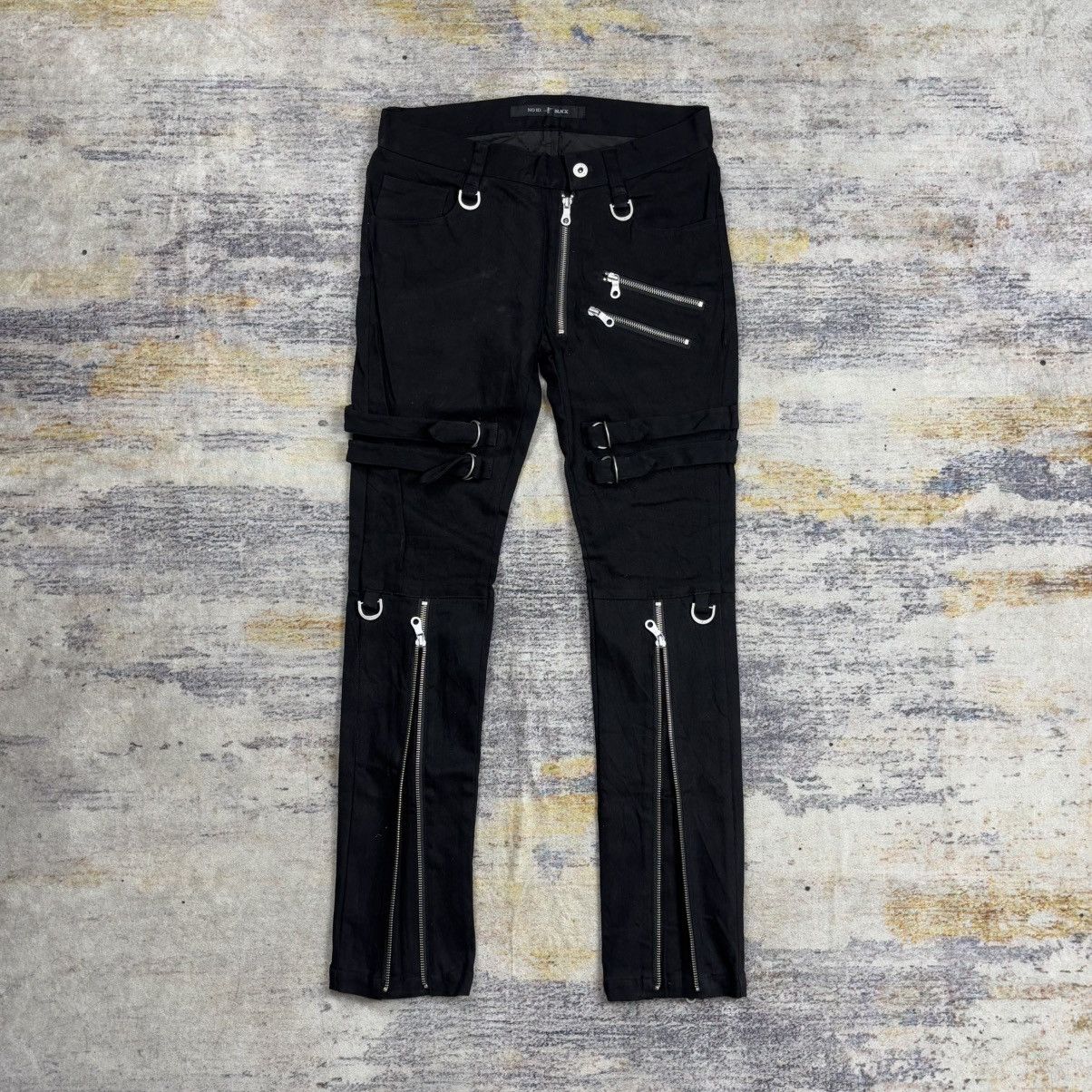 Le Grande Bleu (L.G.B.) No ID multi zipper seditionaries bondage Size US 29 - 3 Thumbnail