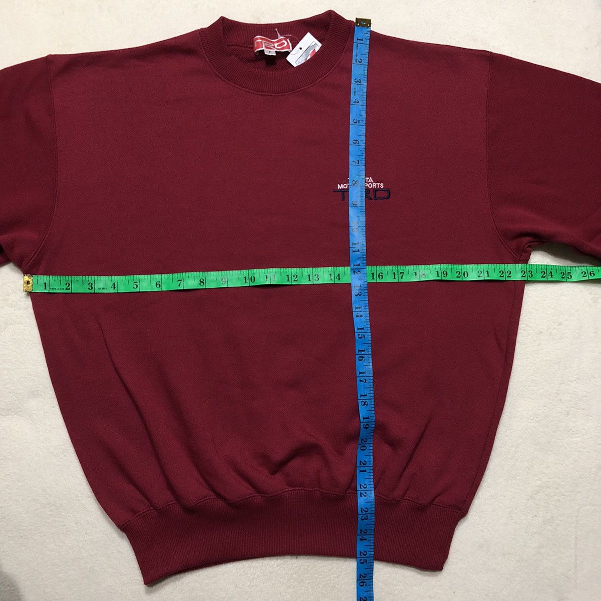 Sports Specialties × Vintage VINTAGE TRD TOYOTA Embroidered Logo Sweatshirt Size US M / EU 48-50 / 2 - 14 Thumbnail