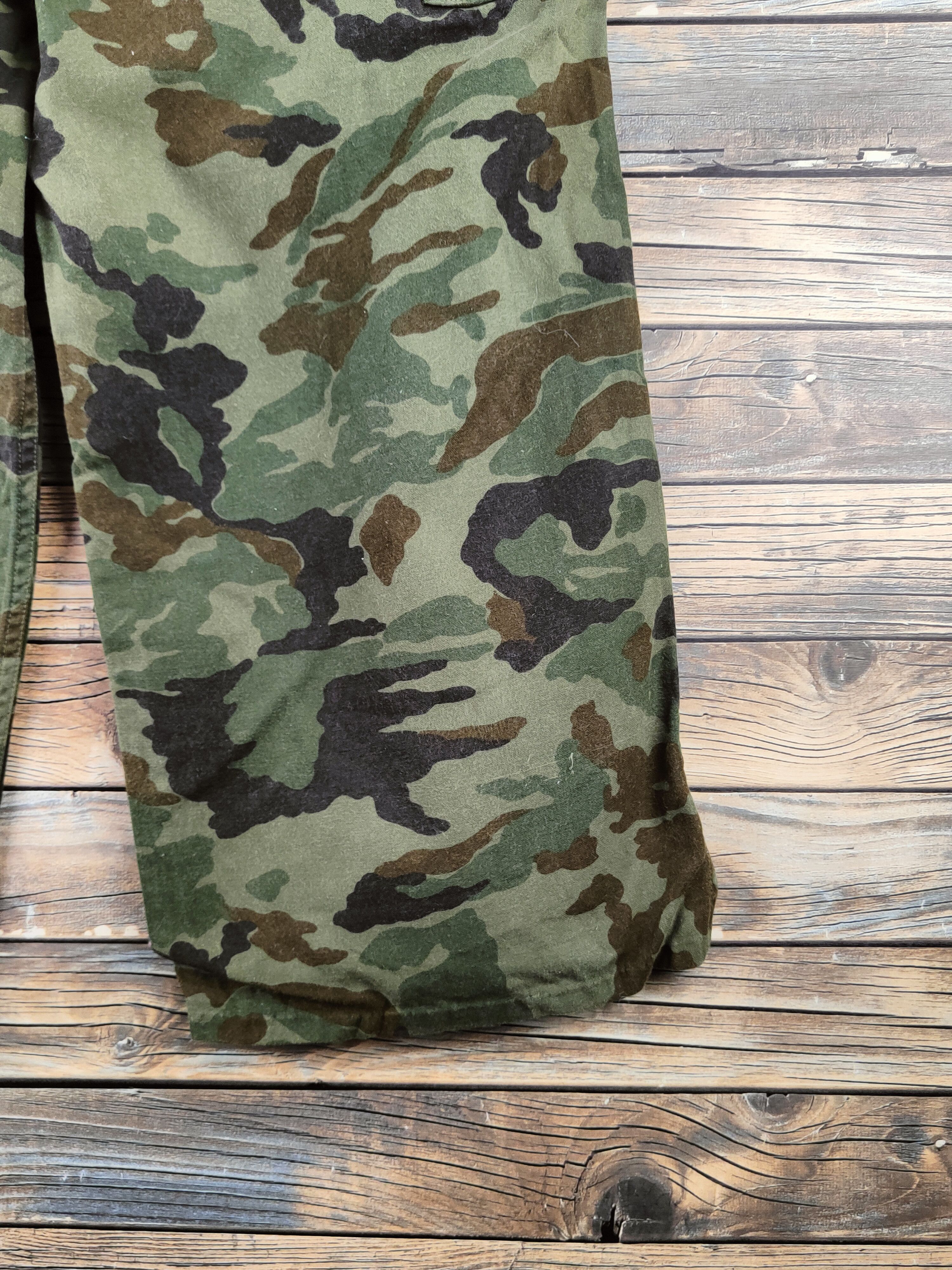 Japanese Brand Evenriver Camouflage Multipocket Cargo Pants #S2885 Size US 32 / EU 48 - 12 Thumbnail