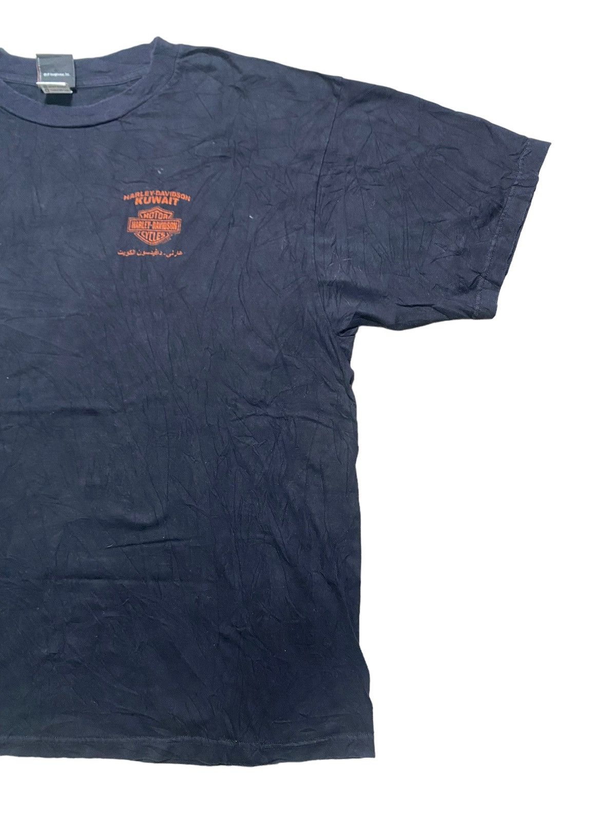 Vintage VINTAGE HARLEY DAVIDSON KUWAIT TEE Size US XXL / EU 58 / 5 - 3 Thumbnail