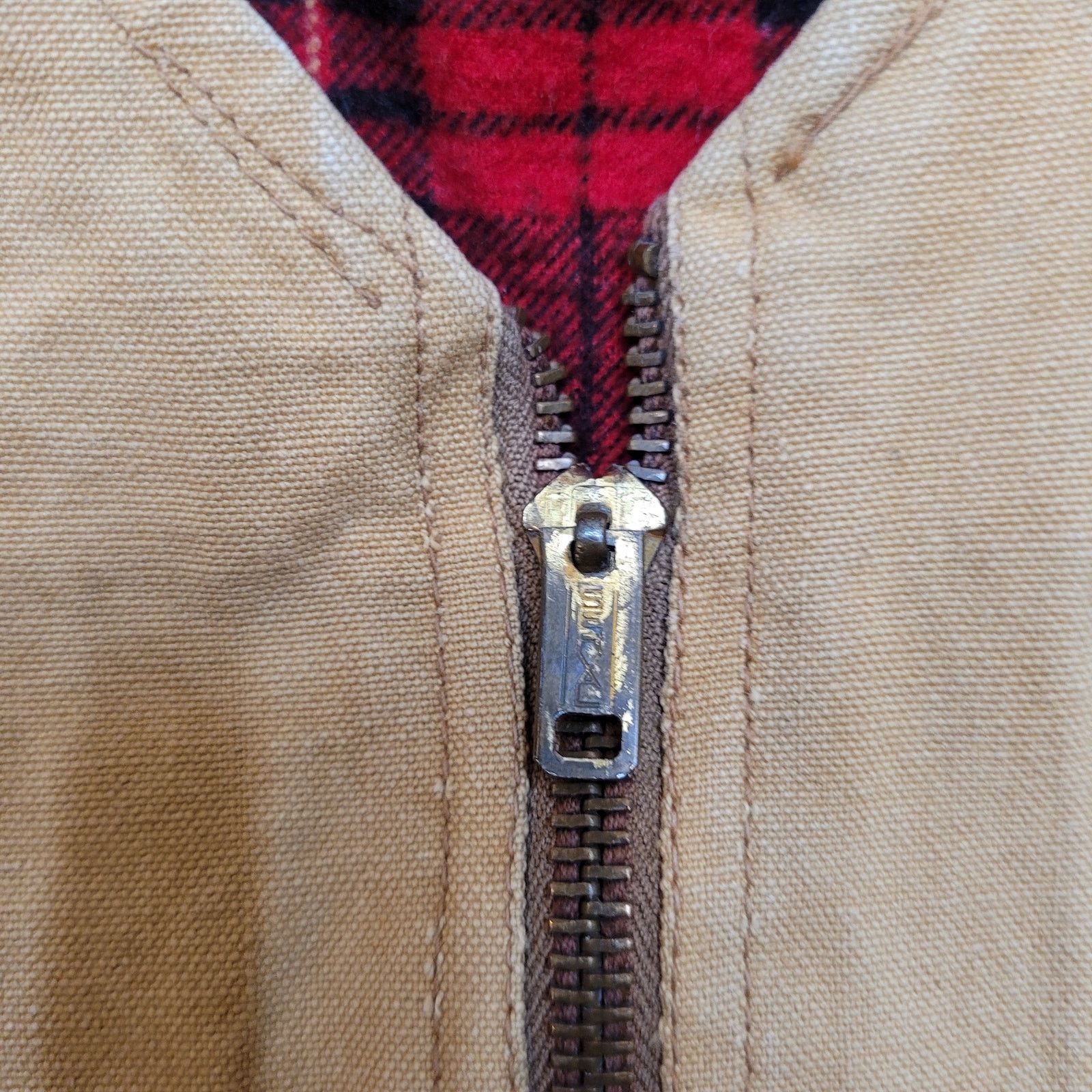 Vintage VTG 60s Drybak Canvas Hunting Vest Medium Short Cropped Fit Size US M / EU 48-50 / 2 - 2 Thumbnail
