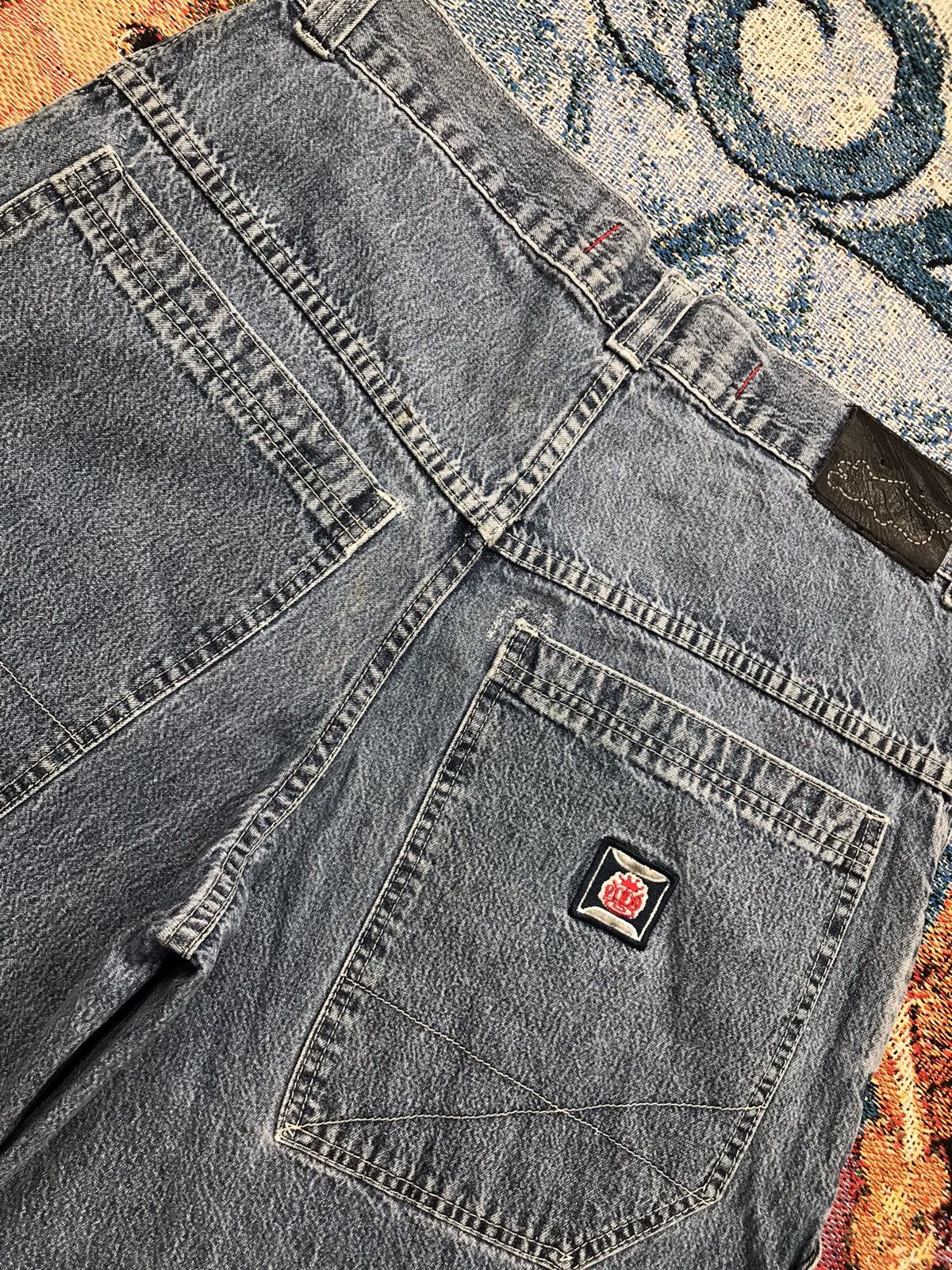 JNCO Vintage Jnco big pocket graffiti jort Size US 38 / EU 54 - 14 Thumbnail