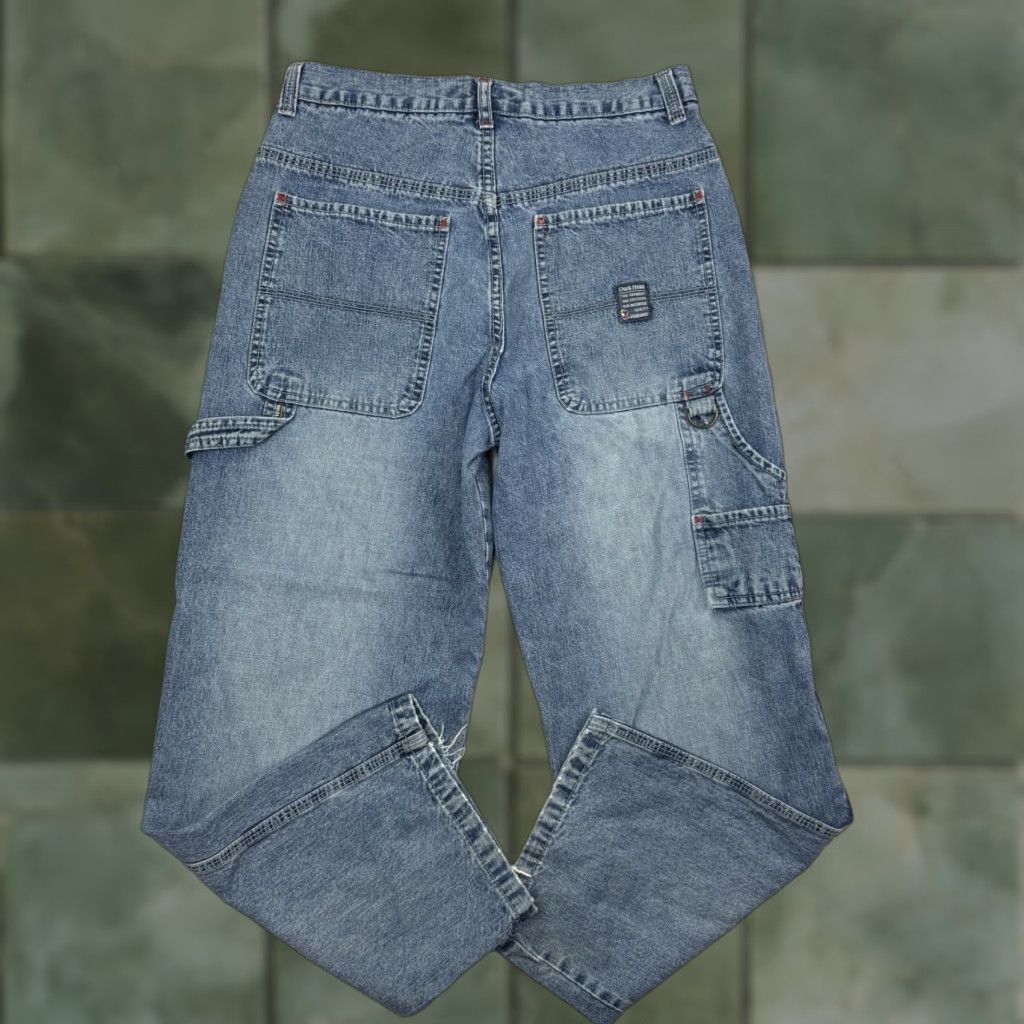 Vintage VINTAGE Duck Head Jeans Womens 14 Relaxed Hipster Y2K Straight Denim Blue Cotton Size 36" / US 14 / IT 50 - 1 Thumbnail