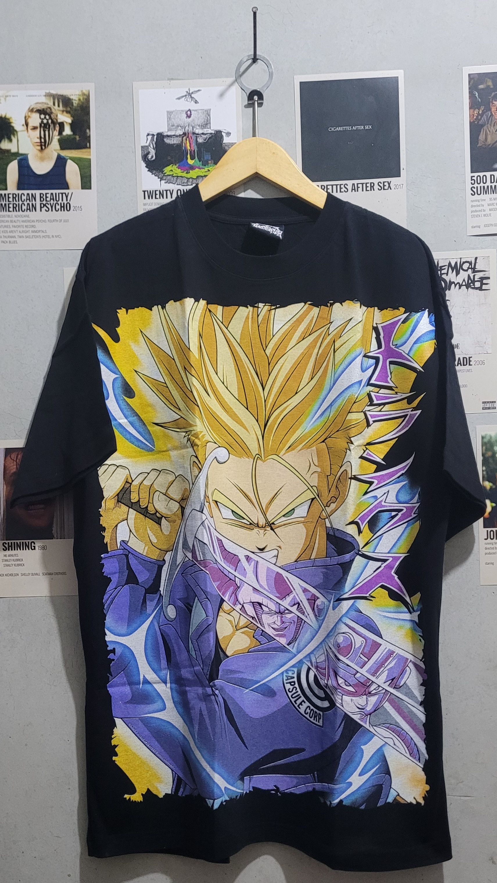 Anime Dragon Ball Super Saiyan Jin Trunks VS Frieza Size US XL / EU 56 / 4 - 1 Thumbnail