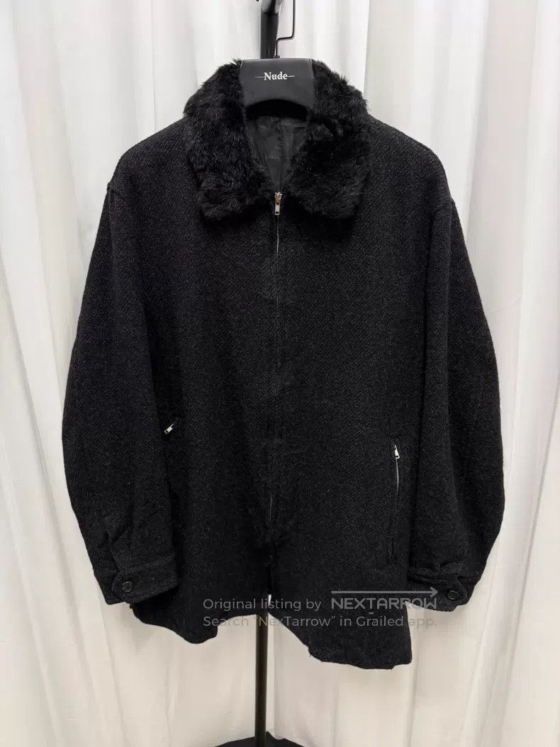 Yohji Yamamoto Yohji Yamamoto Wool Collar Twill Jacket Size US M / EU 48-50 / 2 - 1 Thumbnail