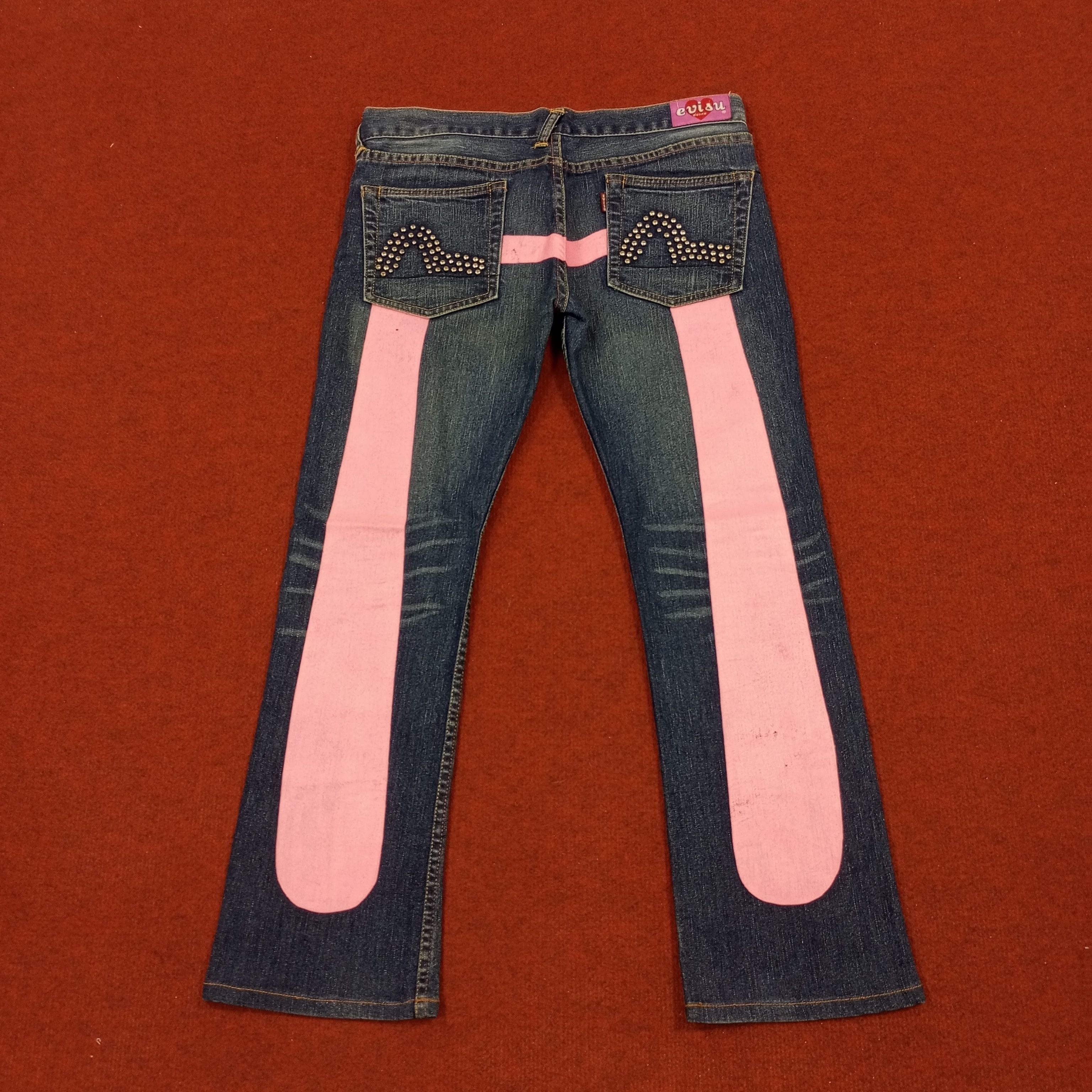 Evisu × Japanese Brand × Vintage Evisu Japanese Brand Fashion Style Custom Daicock Jeans Size 31" - 1 Thumbnail