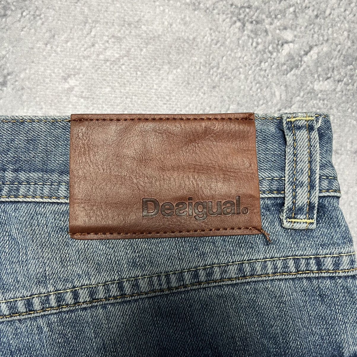 Desigual Vintage Desigual Distressed Trashed Denim Jeans Streetwear Size US 28 / EU 44 - 21 Thumbnail