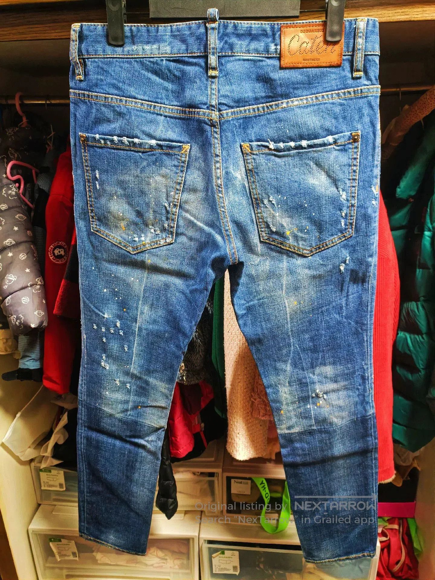 Dsquared2 Dsquared2 Skater Jean with Outer Zip Ring. Size US 30 / EU 46 - 2 Thumbnail