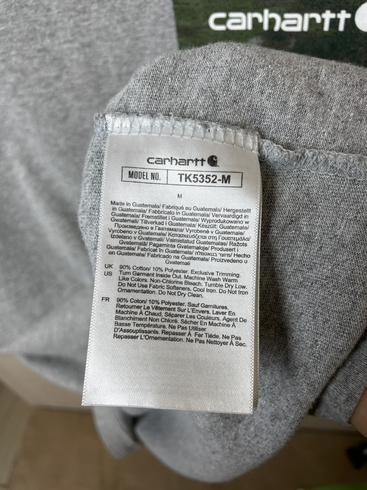 Carhartt Carhartt pocket t-shirt Size US M / EU 48-50 / 2 - 8 Thumbnail