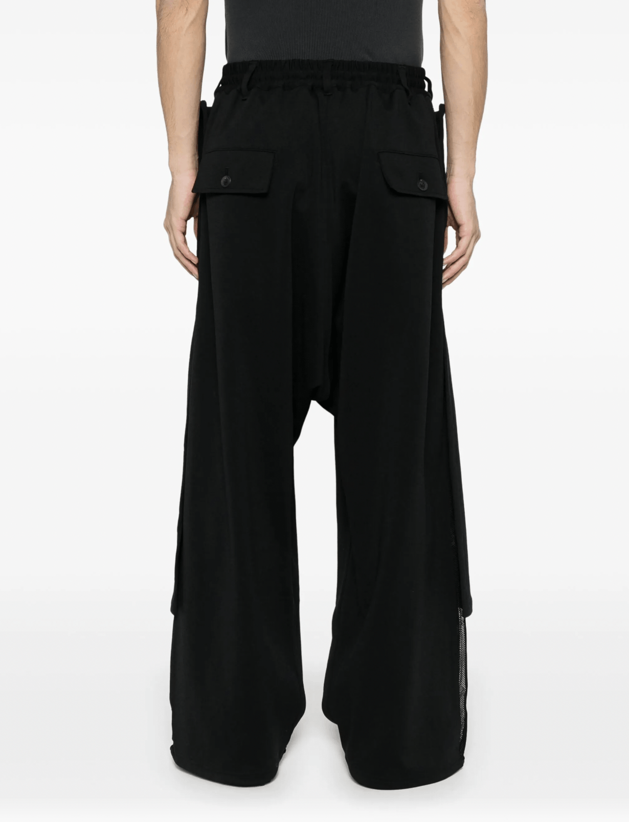 Y-3 3-Stripes open-hem track pants Size US 32 / EU 48 - 4 Thumbnail