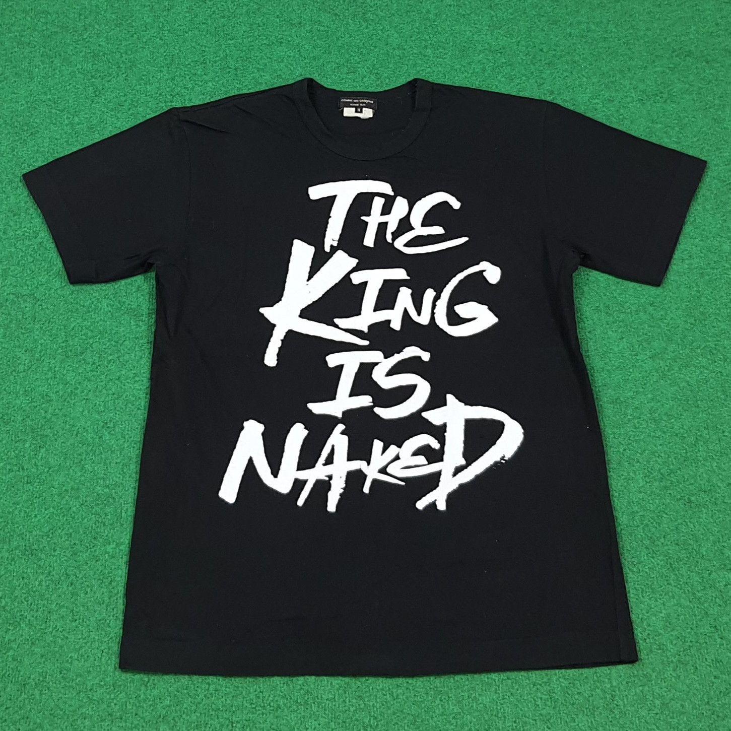 Comme des Garcons Homme Vintage 90s Comme Des Garcons Quotes Japan Tshirt C299N19 Size US M / EU 48-50 / 2 - 1 Thumbnail