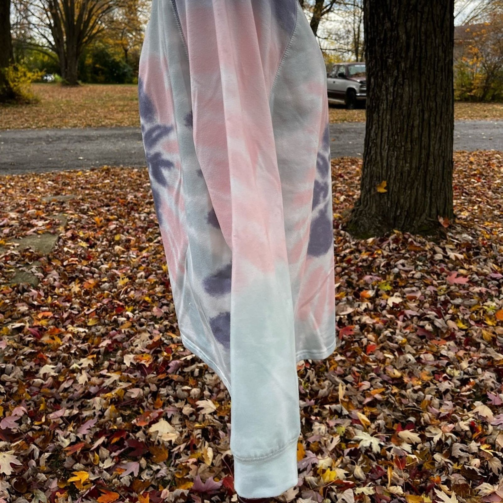 Vintage Vintage Pastel Tie Dye Sweatshirt Size Medium Oversized Fit Size M / US 6-8 / IT 42-44 - 3 Thumbnail