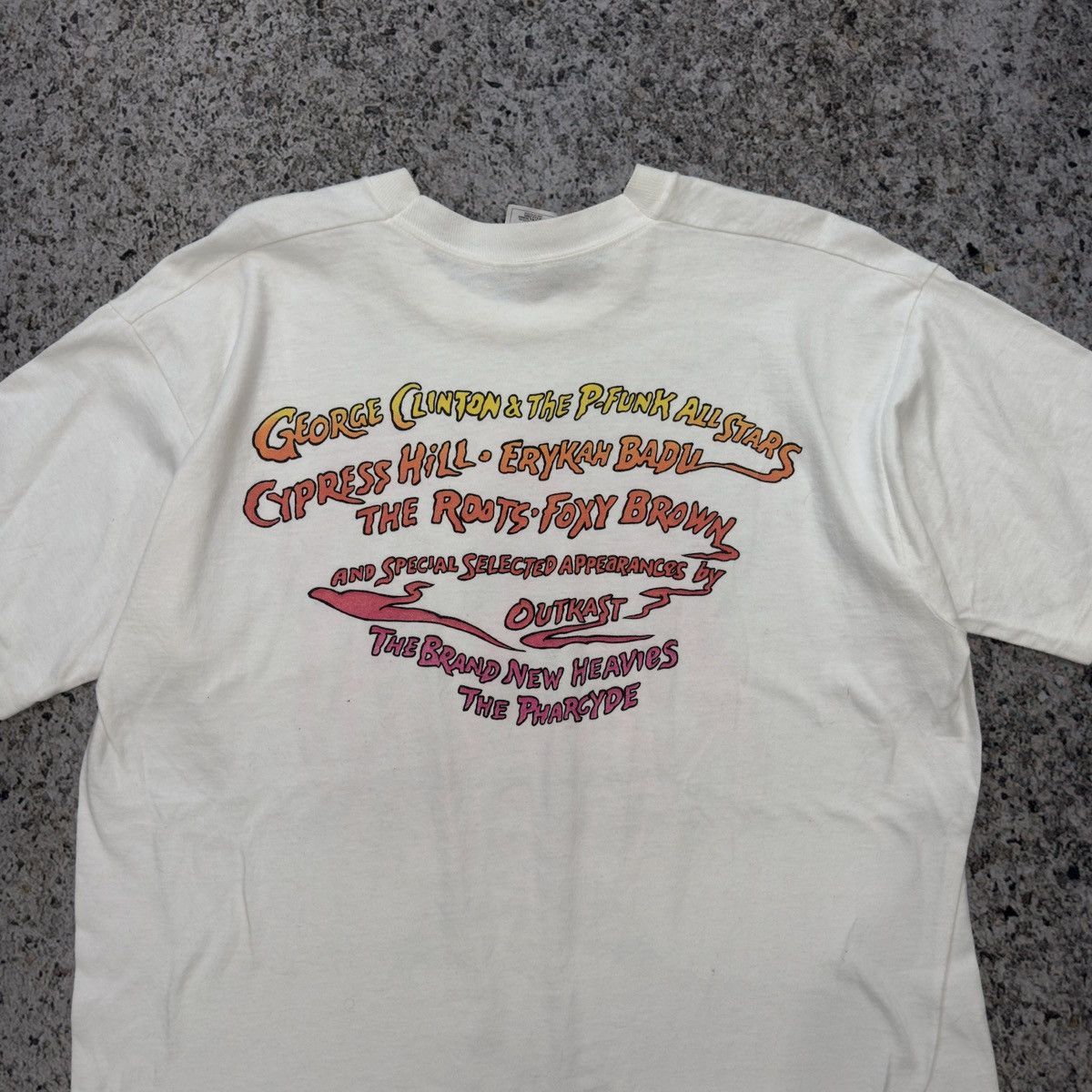 Band Tees Vintage 90s Smokin Grooves Festival Tee Rap Concert Tour Size US XL / EU 56 / 4 - 5 Thumbnail