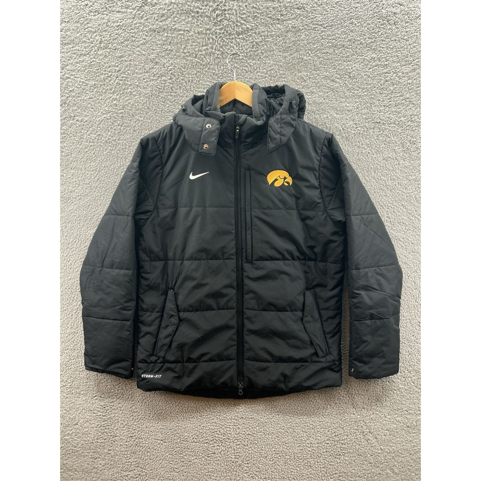Nike Nike Storm-Fit Parka Jacket Iowa Hawkeyes Medium 378246-010 Size US M / EU 48-50 / 2 - 1 Thumbnail