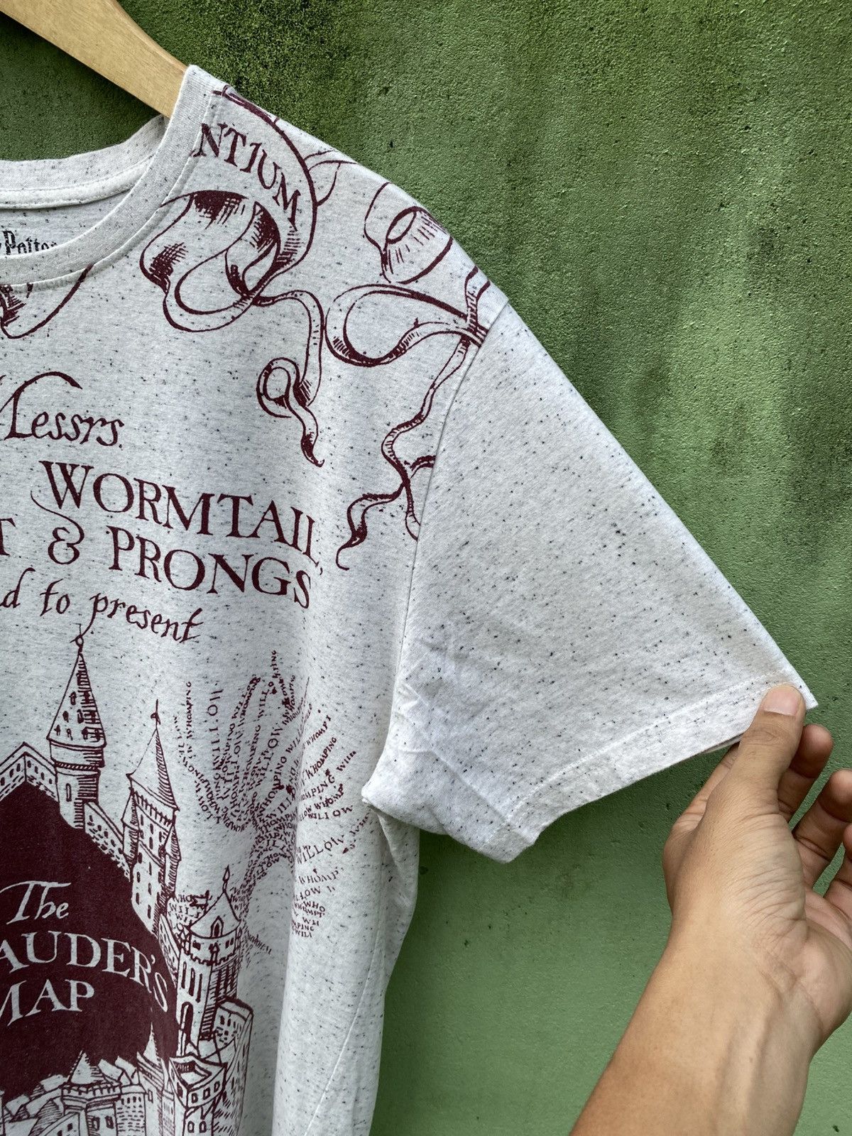 Vintage Harry Potter The Merauder’s Map Poem Hogwarts Wizard Castle Size US XL / EU 56 / 4 - 4 Thumbnail