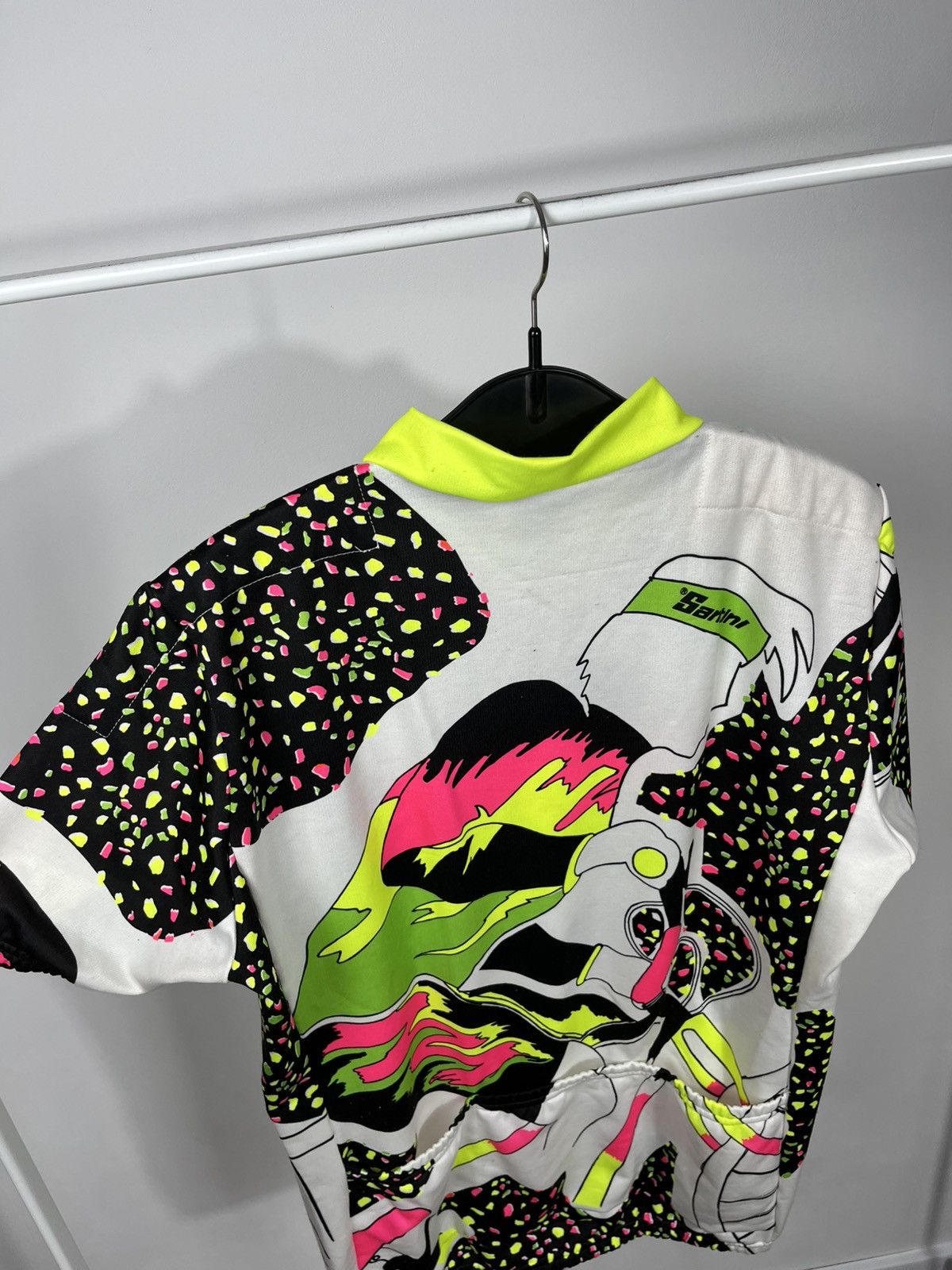 Other Vintage Santini Cycling Jersey Made in Italy XXL Bike Shirt Size US XXL / EU 58 / 5 - 15 Thumbnail