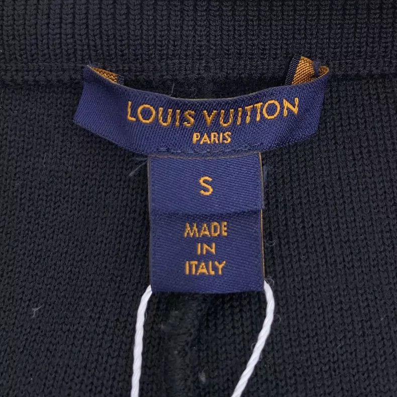 Louis Vuitton Louis Vuitton size s Black striped wool drawstring leggings Size US 28 / EU 44 - 6 Thumbnail