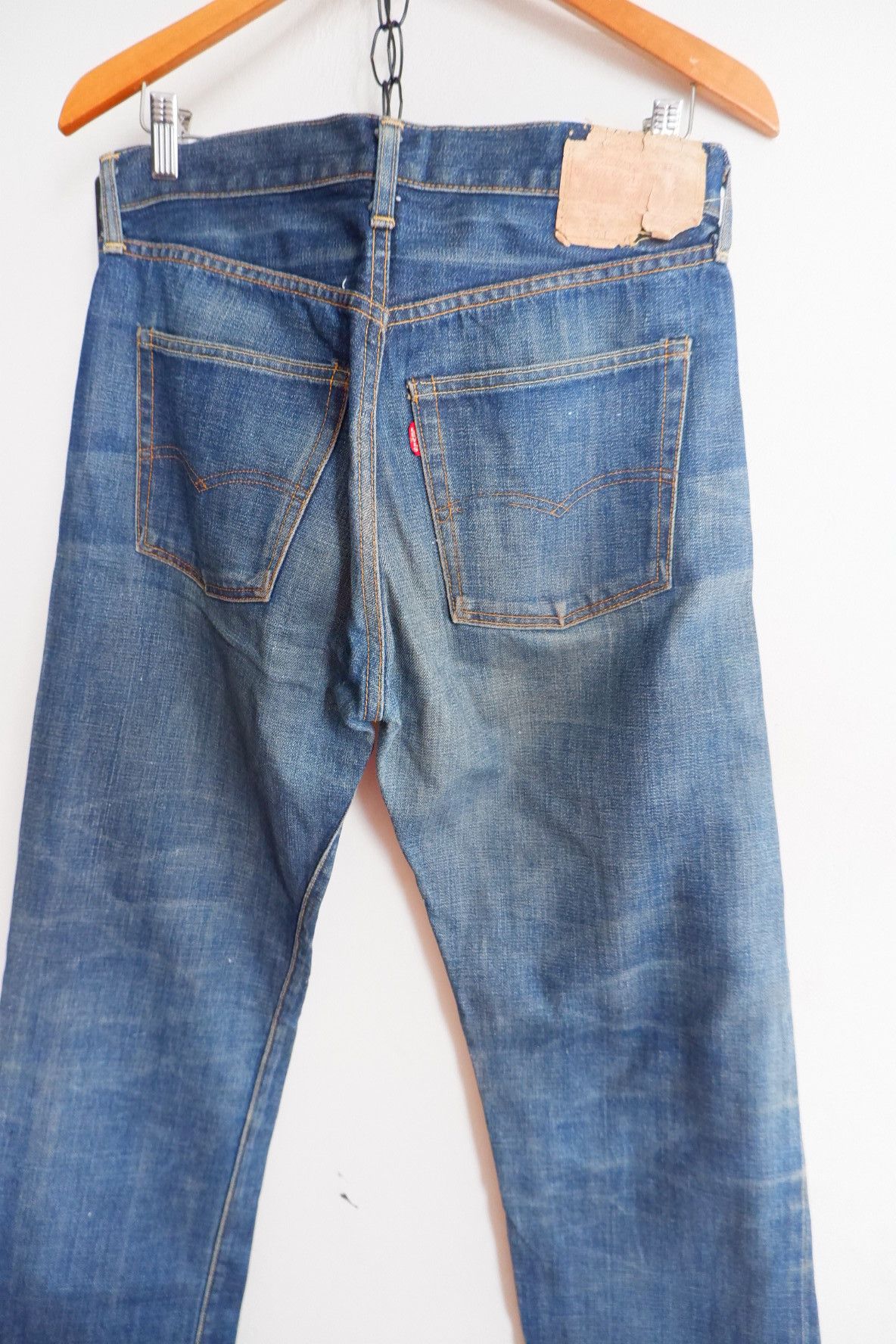 Levi's Vintage Levis Big E 501 Selvedge Jeans Size US 32 / EU 48 - 4 Thumbnail