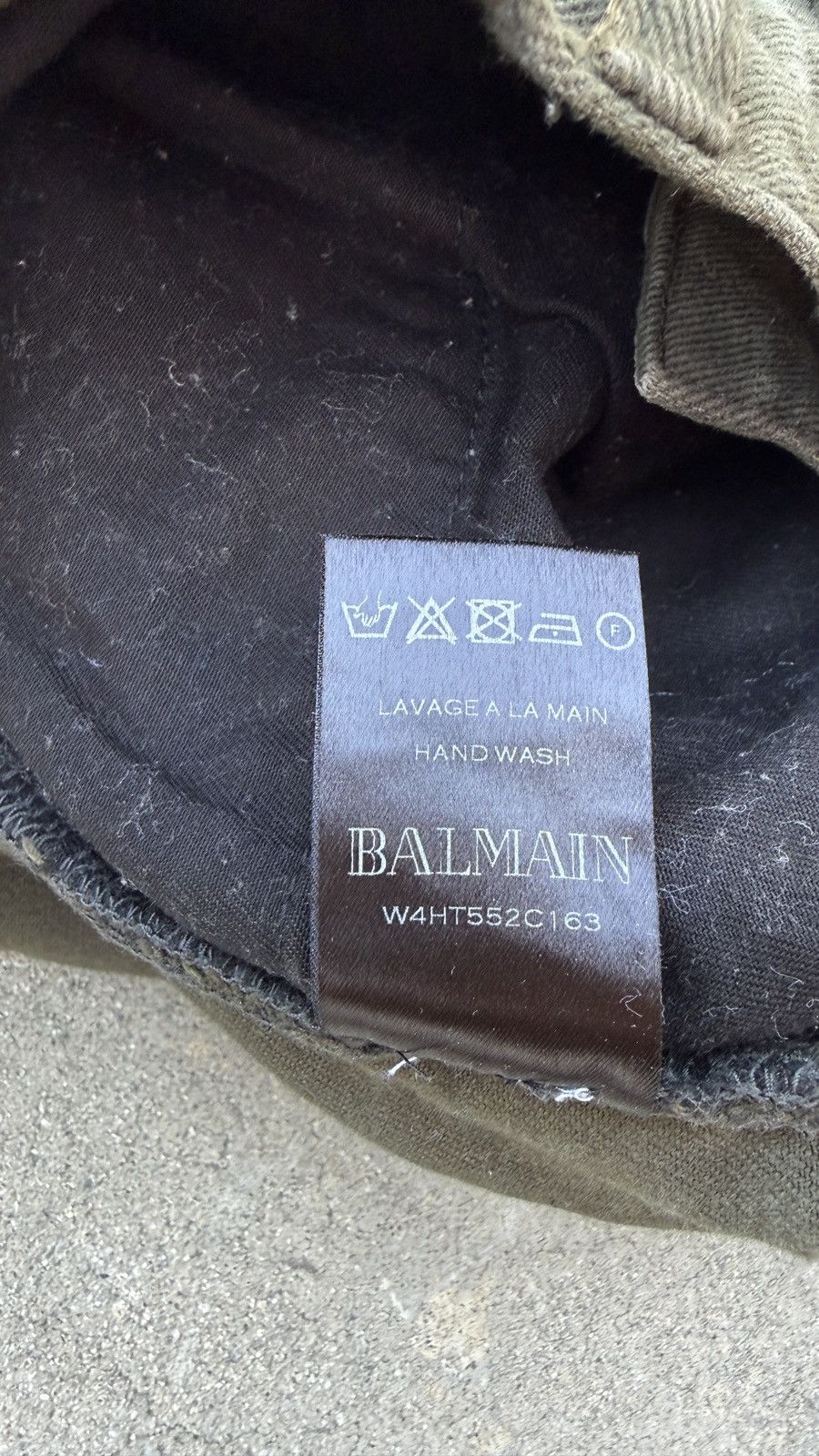 Balmain Balmain Olive Green Cargo pants size 29 Size US 29 - 4 Thumbnail