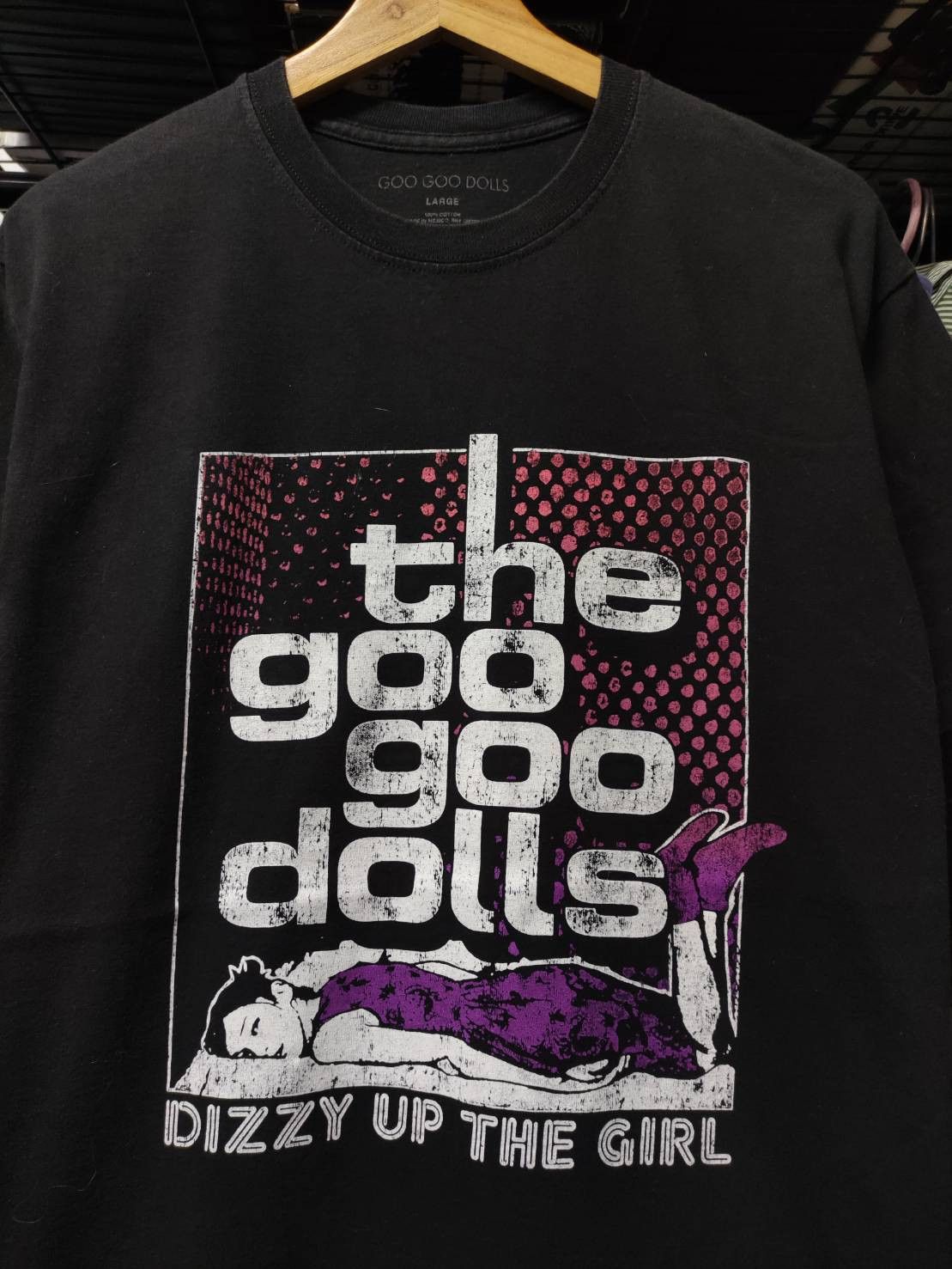 Band Tees The Goo Goo Dolls " Dizzy Up the Girl " Album Promo T-Shirt Size US L / EU 52-54 / 3 - 1 Thumbnail