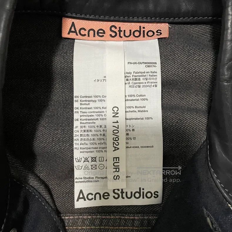 Acne Studios Acne Studios Denim Jacket Blazer Faded Lapel Over-the-Shou Size US S / EU 44-46 / 1 - 3 Thumbnail
