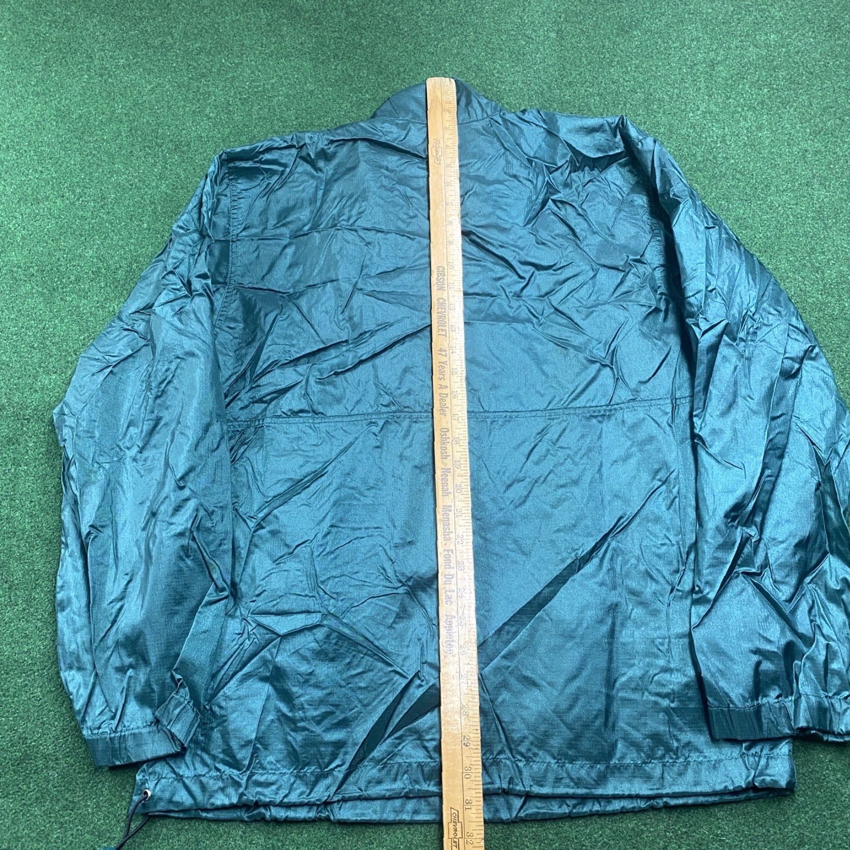 Eddie Bauer VINTAGE Eddie Bauer Windbreaker Jacket Mens M Green 90S Anorak Pullover Coat Jacket Windbreaker Green Eddie Bauer Mens M 90s Vintage Pullover Coat Size US M / EU 48-50 / 2 - 7 Thumbnail