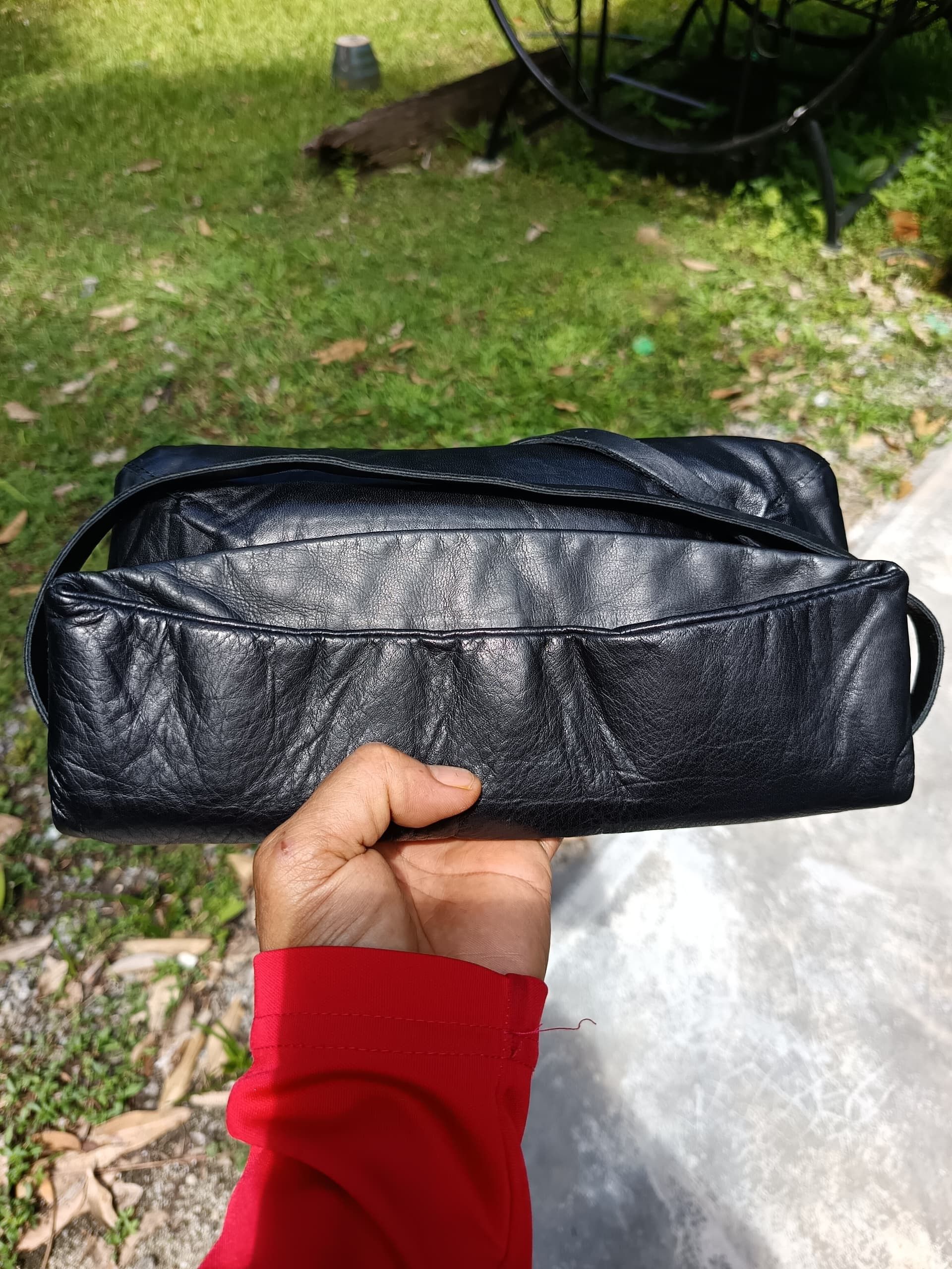 Issey Miyake × Japanese Brand × Tsumori Chisato Issey miyake tsumori chisato leather clutch bag Size ONE SIZE - 2 Thumbnail