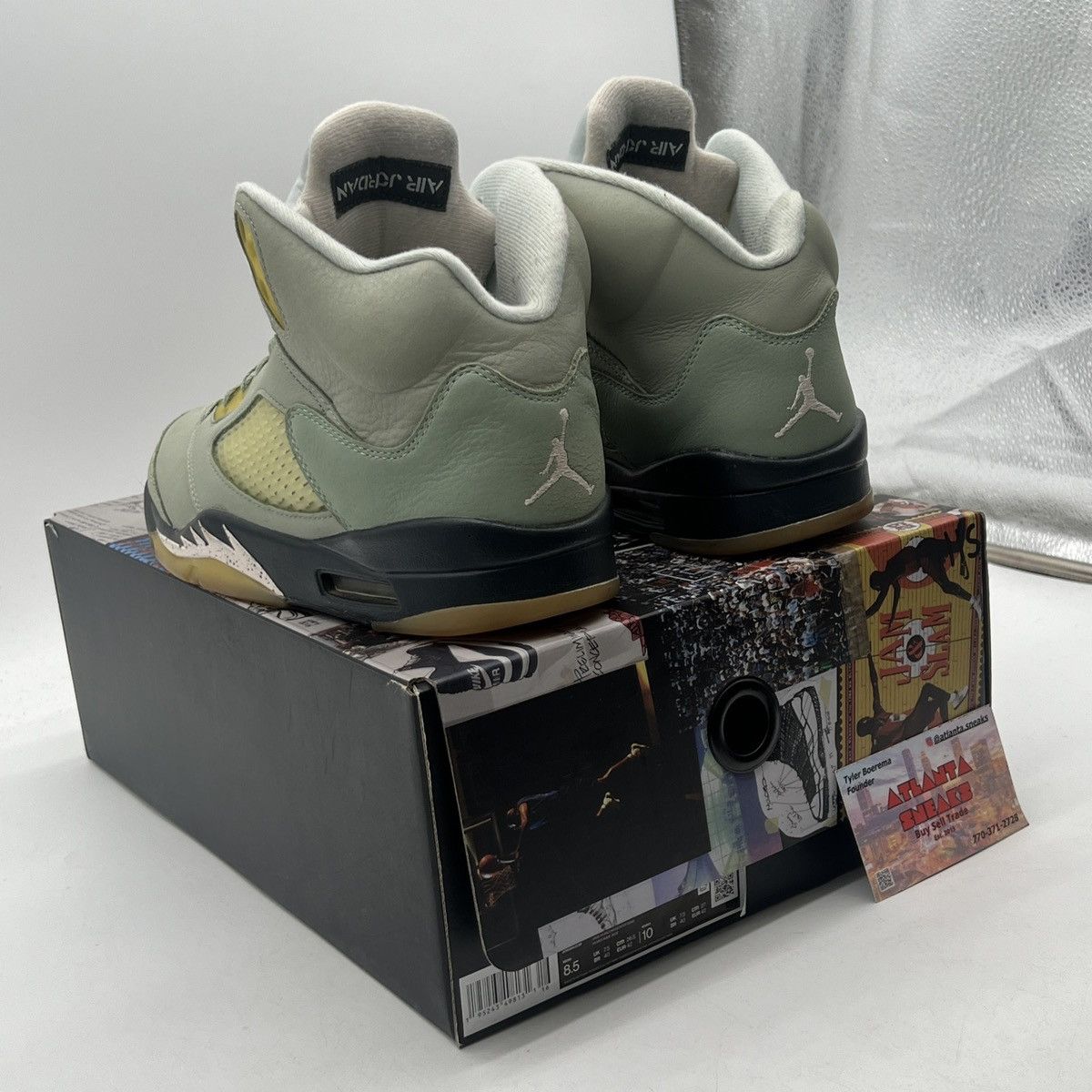 Jordan Brand Air Jordan 5 Jade horizon Size US 8.5 / EU 41-42 - 4 Thumbnail