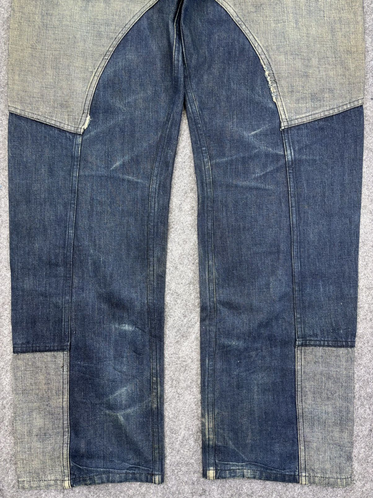 Japanese Brand COMMUNITY WORKS Japan Street Fashion Designer Denim F887 Size US 36 / EU 52 - 9 Thumbnail