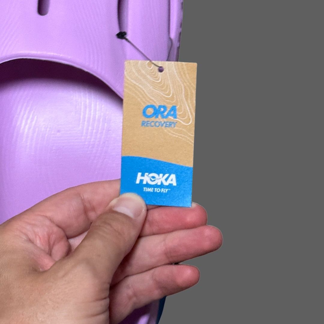 Hoka Hoka ORA Recovery Slide 3 Cyclamen Coastal Sky Size 14 NWT Size US 14 / EU 47 - 7 Thumbnail