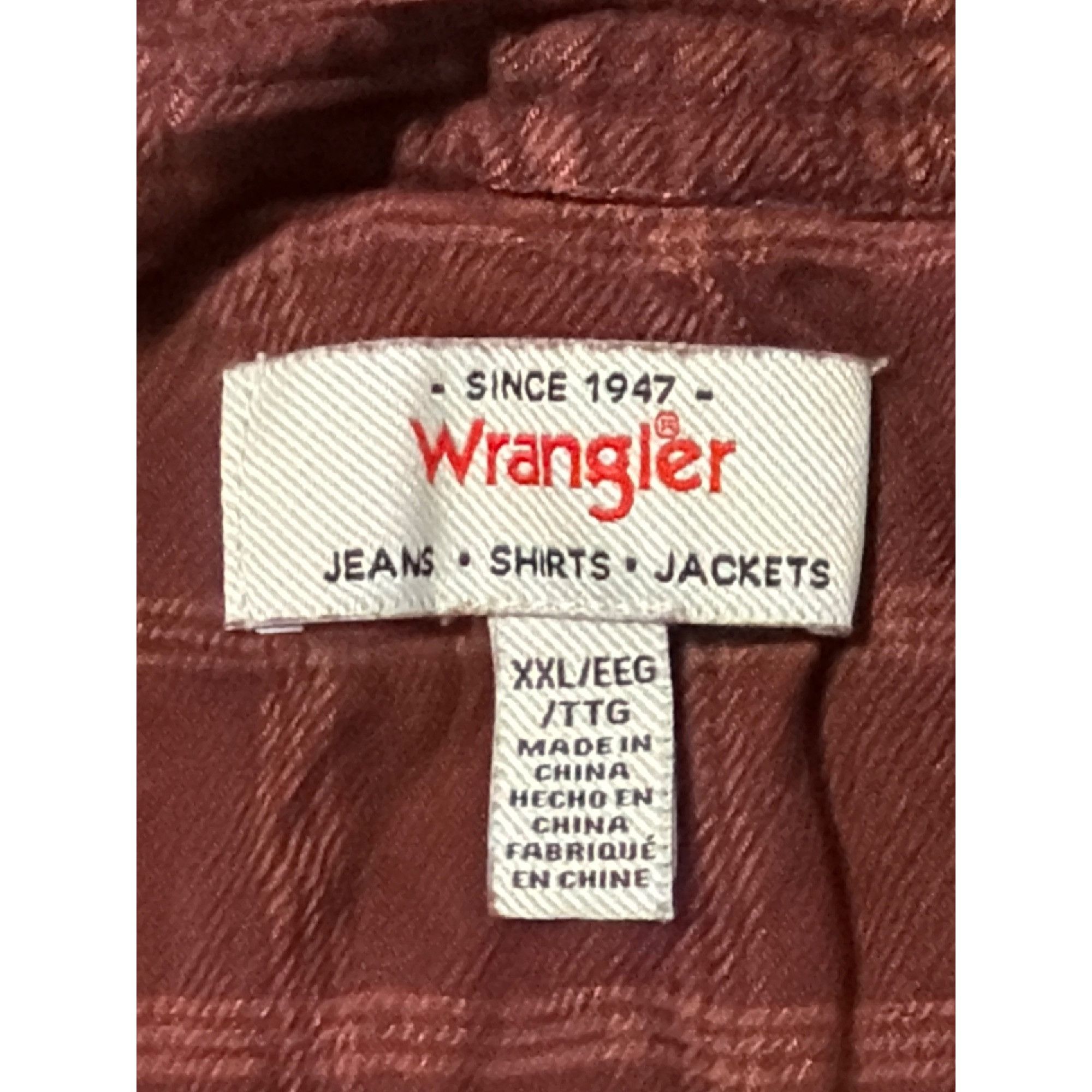 Wrangler Wrangler Plaid Button Blouse Pintuck 3/4 Sleeves Flowy Light Size XXL / US 16-18 / IT 52-54 - 5 Thumbnail
