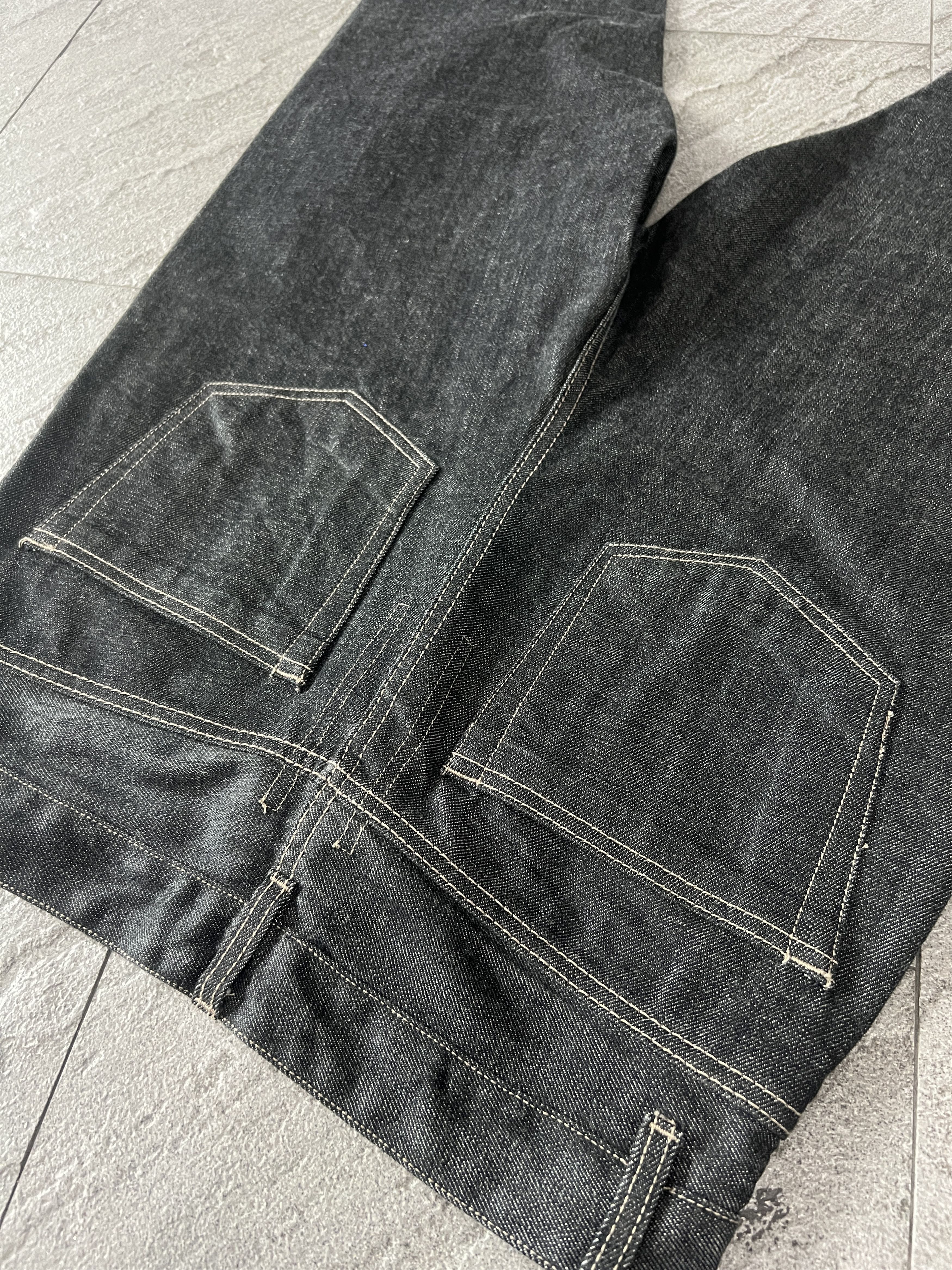 Rick Owens Drkshdw Rick Owens DRKSHDW Sarouel Cropped Denim Pants Size US 30 / EU 46 - 5 Thumbnail